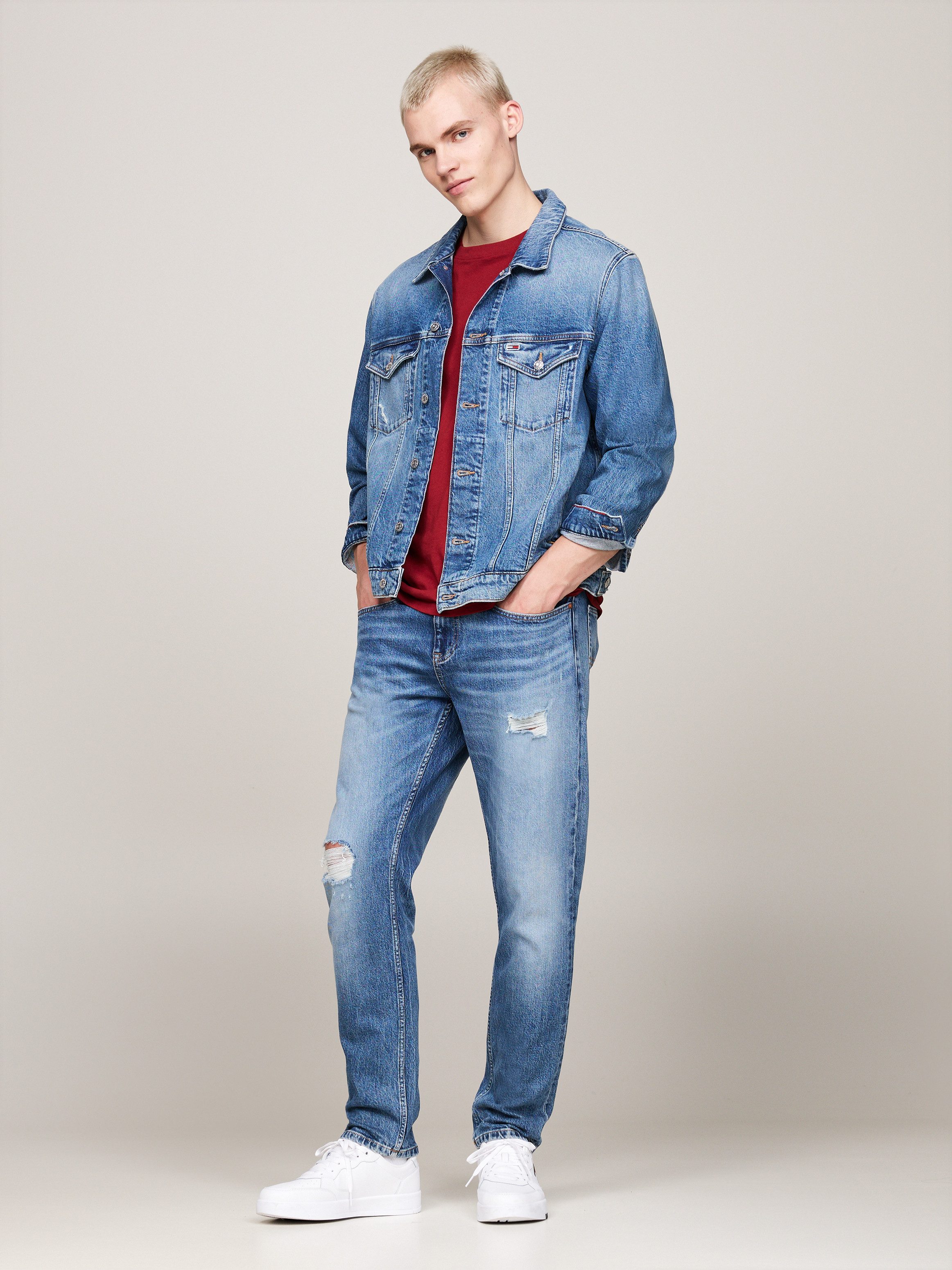 Tommy Jeans Destroyed-Jeans AUSTIN SLIM TPRD günstig online kaufen