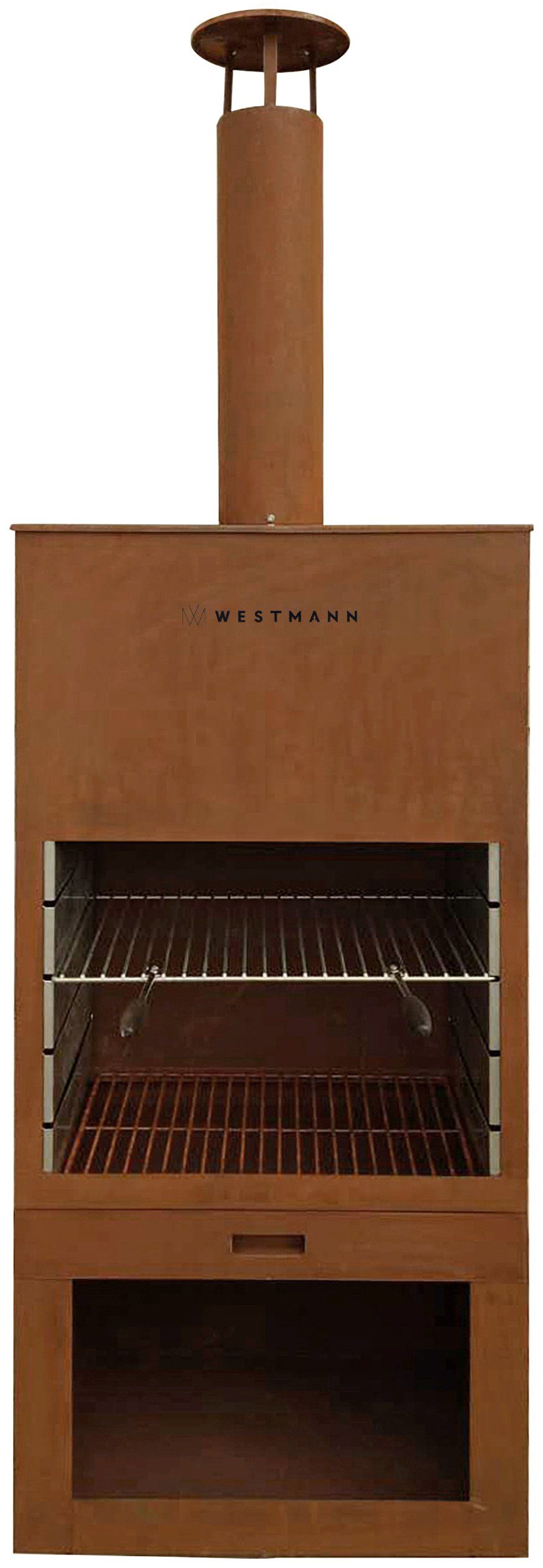 WESTMANN Grillkamin LG610, BxTxH: 41x70x229 cm