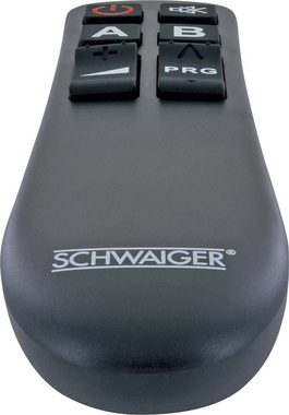 Schwaiger UFB1000 533 Universal-Fernbedienung (2-in-1, Tastenprägung und Orientierungspunkte auf beiden Wippen)