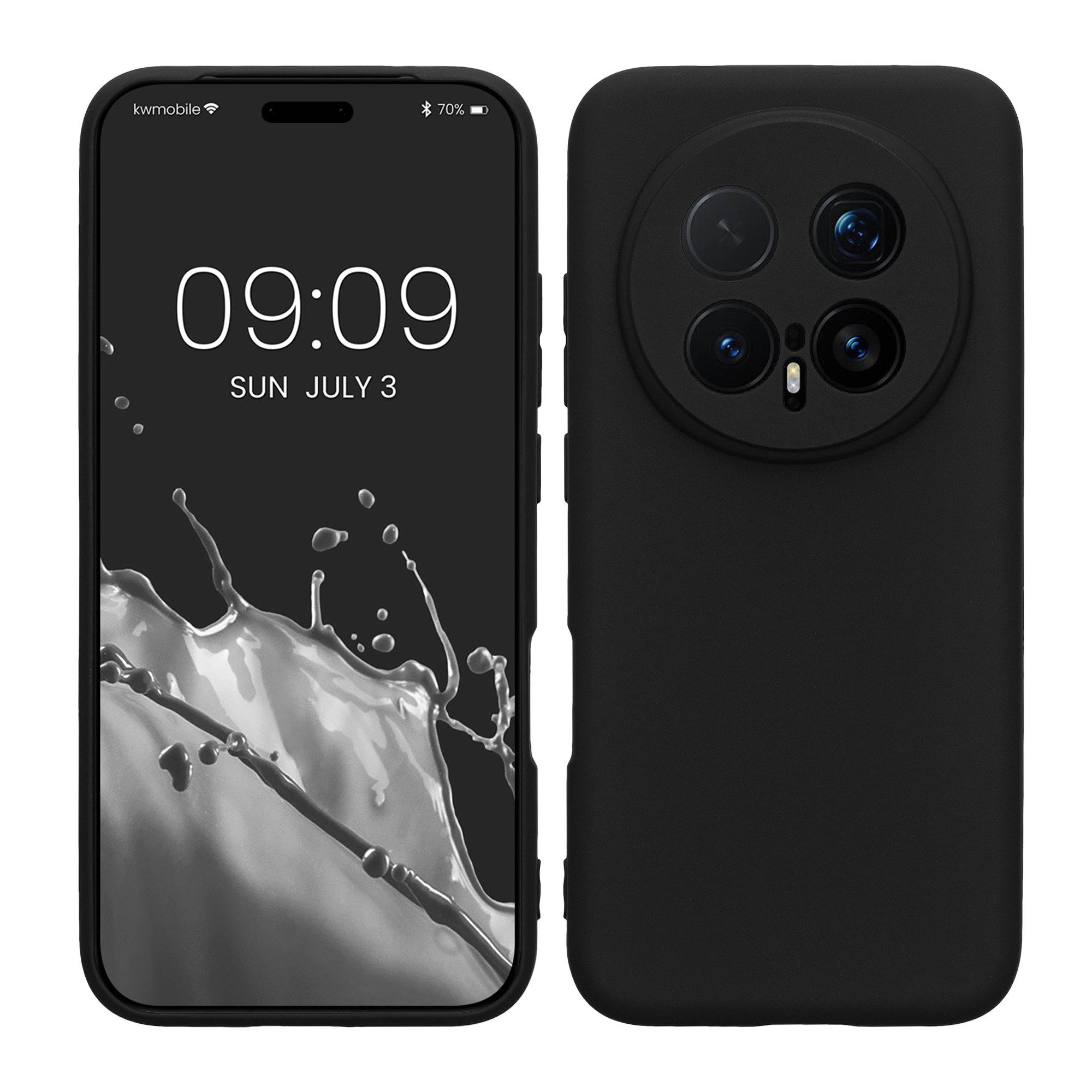 kwmobile Smartphone-Hülle Handyhülle für HONOR Magic8 Pro Hülle, Weiches Handy Silikon Case - Schutzhülle Cover