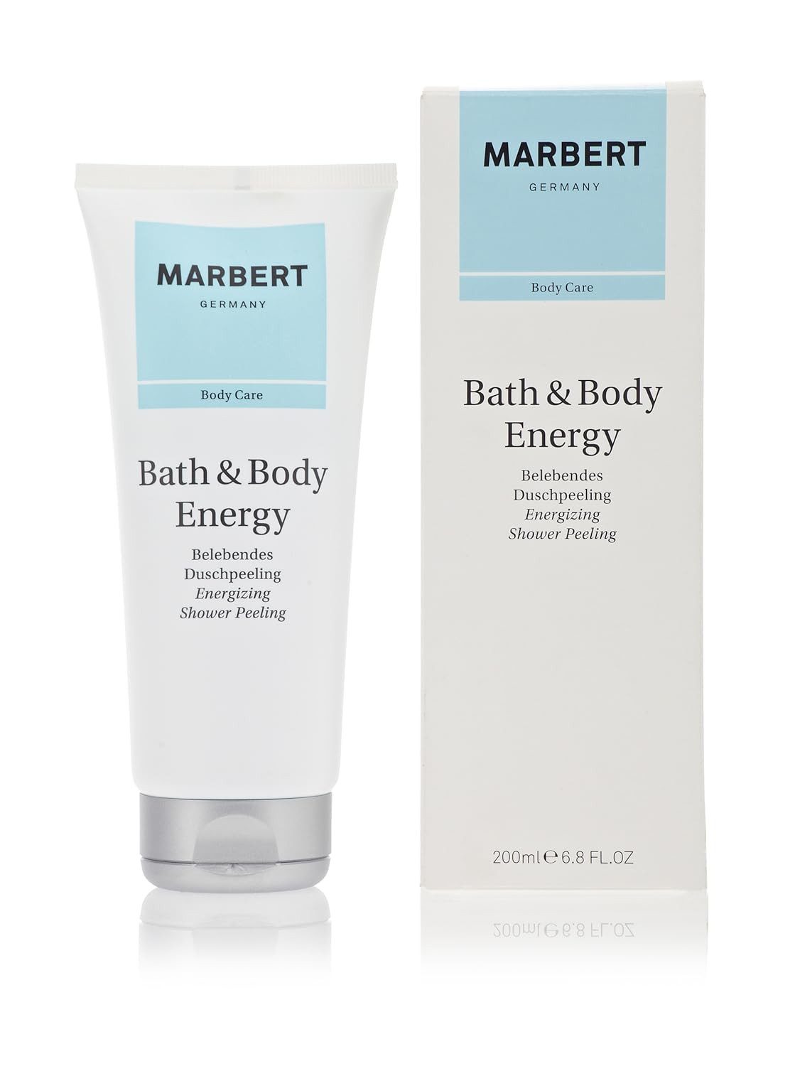 Marbert Duschgel Bath & Body Energy Duschpeeling Shower Peeling 200ml - 2erPack