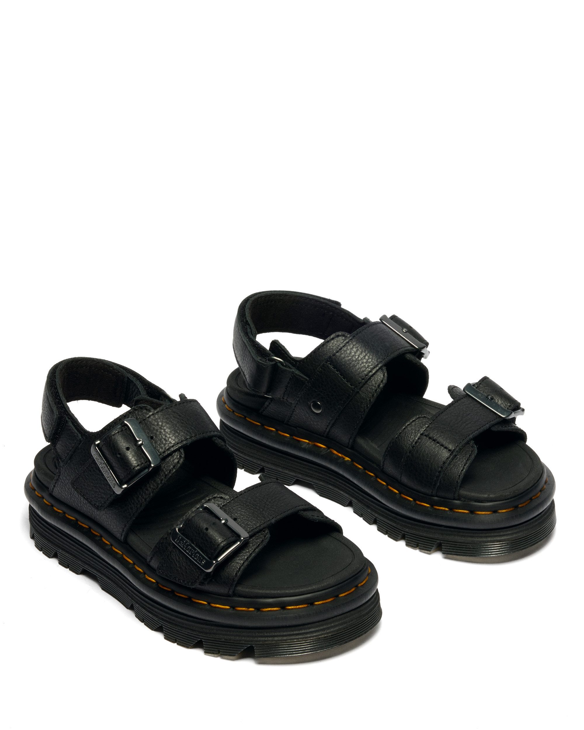 DR. MARTENS Zebzag Sandalette Festival Sandale, Chunky Sandal, Riemchensandale, dicke Profilsohle