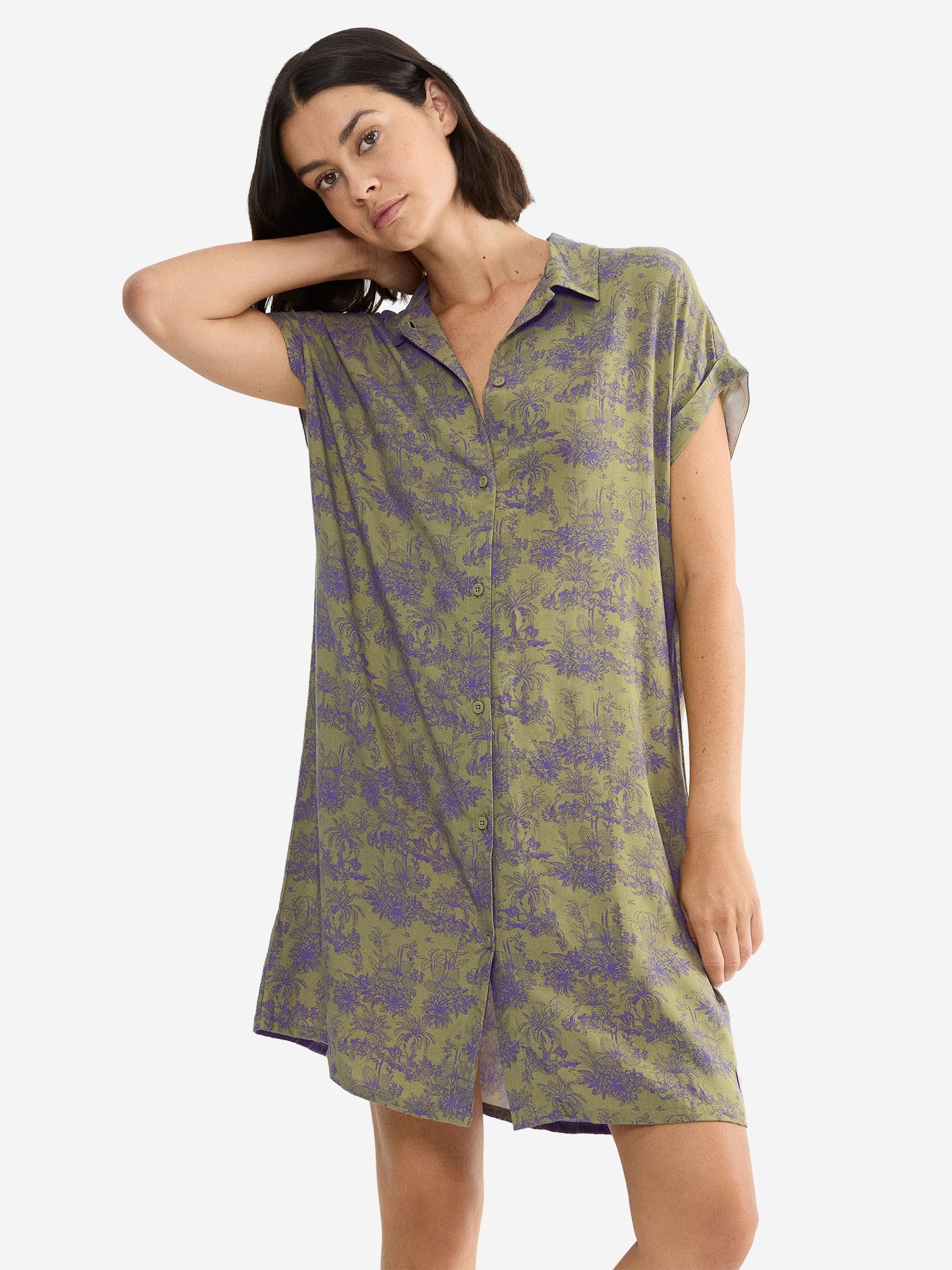 Triumph Nachthemd Red Label Boyfriend Fit Schlafkleid, Nachtkleid, Schlafhemd