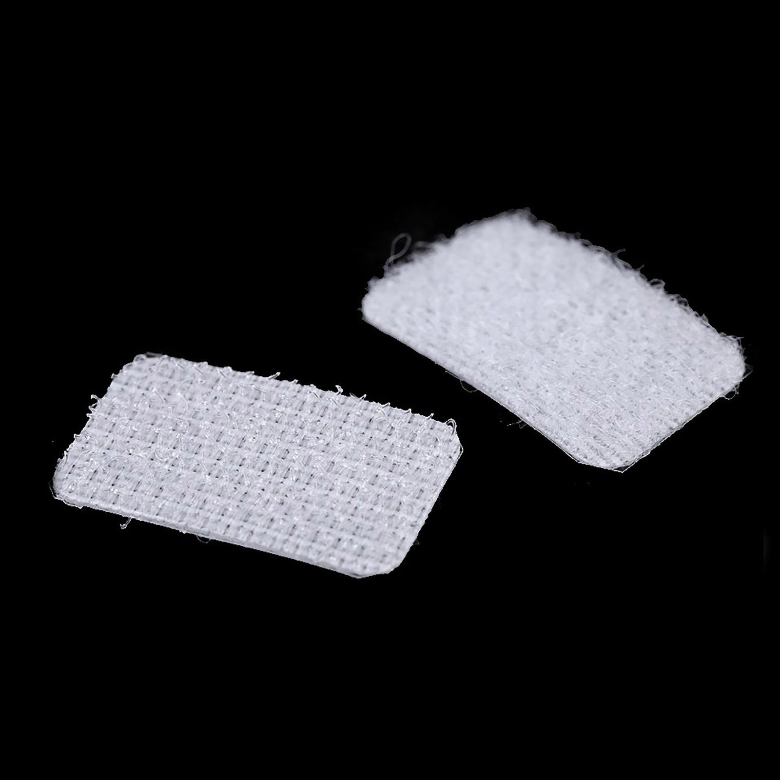 Klettband 18 oder Quadrate Klettpunkte selbstklebend, maDDma, Größenwahl beige25x32mm