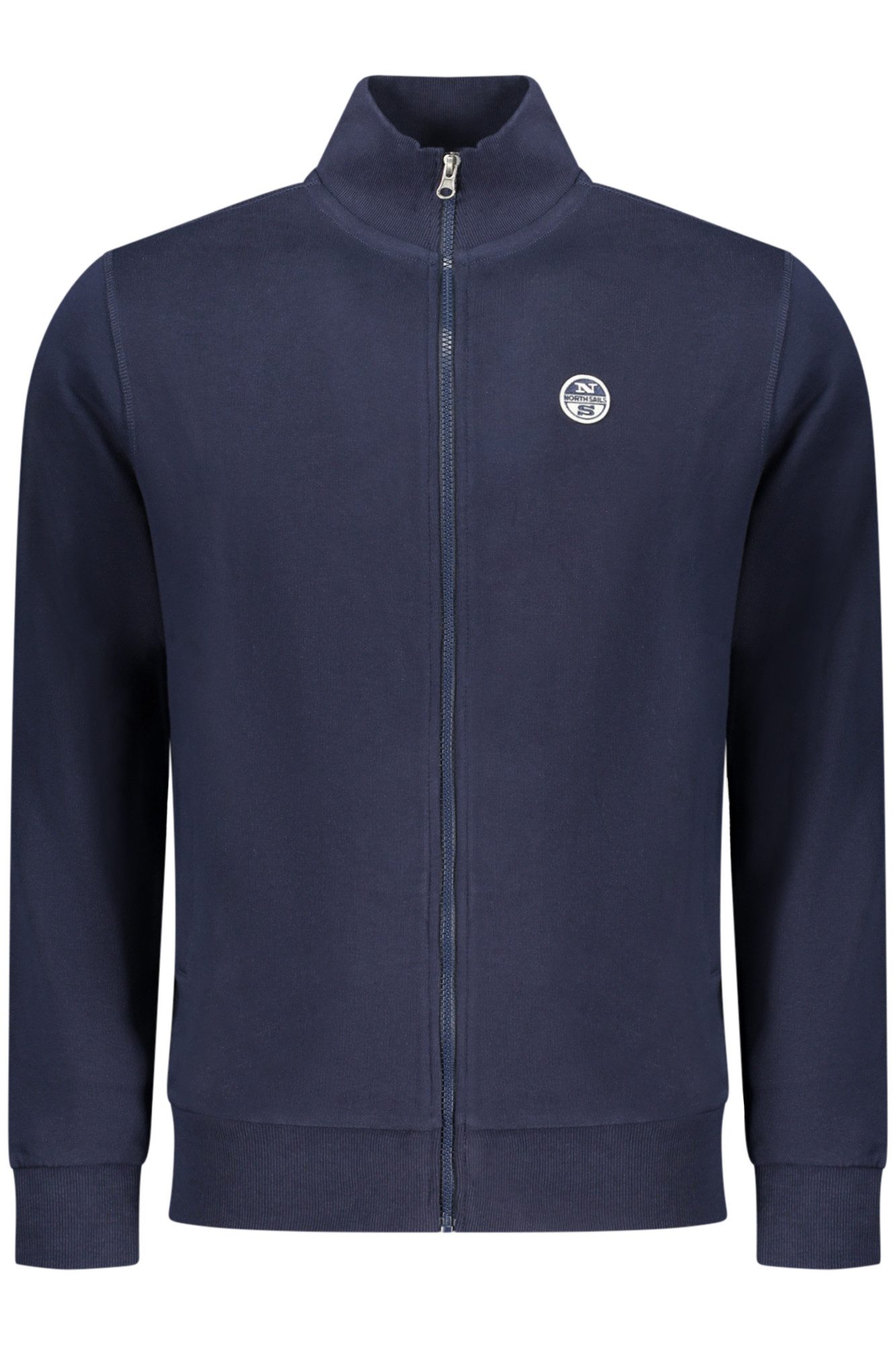 North Sails Sweatshirt Blaue Herren-Sweatjacke mit Reißverschluss –