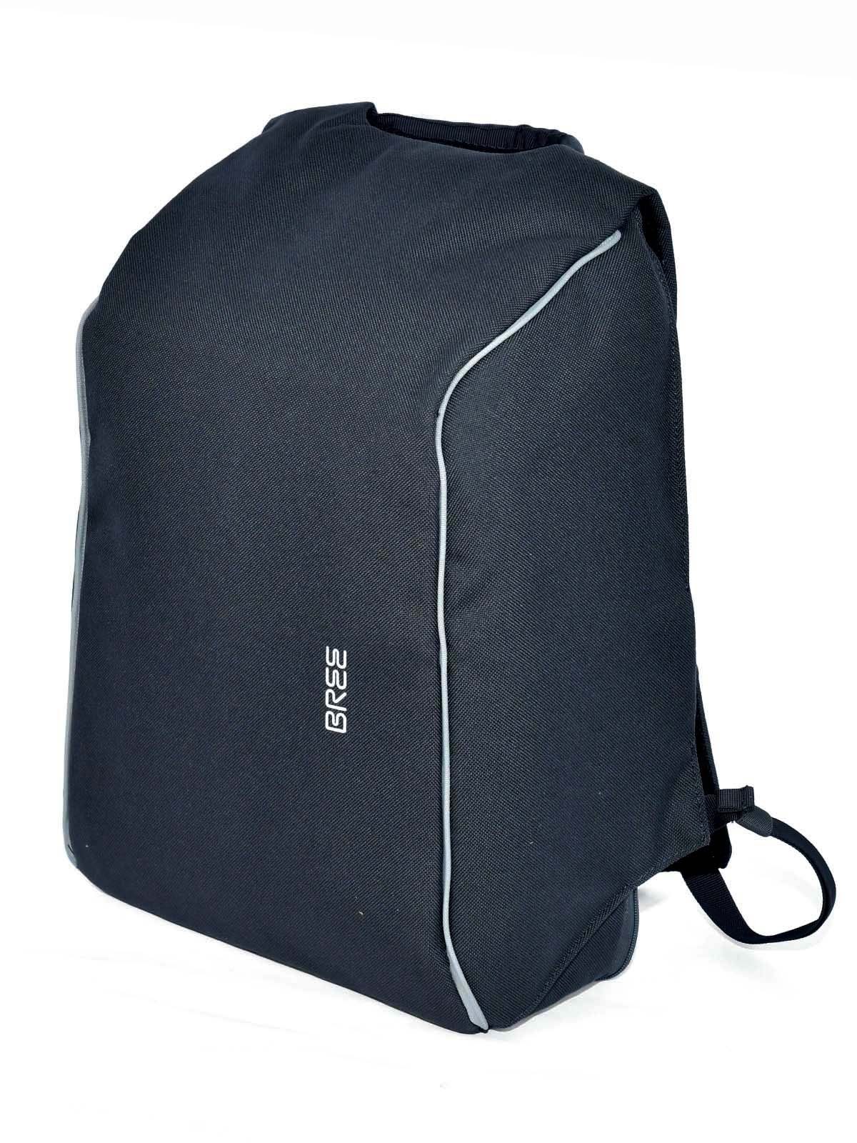 BREE Laptoprucksack BREE Unisex- Backpack Punch Hoody1, Rucksack, Dark Grey  32x38x27 cm