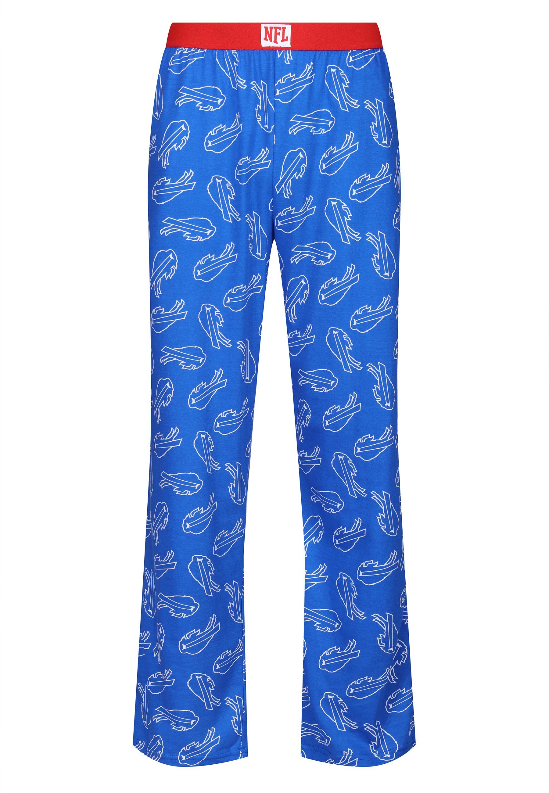 Recovered Loungepants Loungepants Buffalo Bills NFL Outline Logo Navy