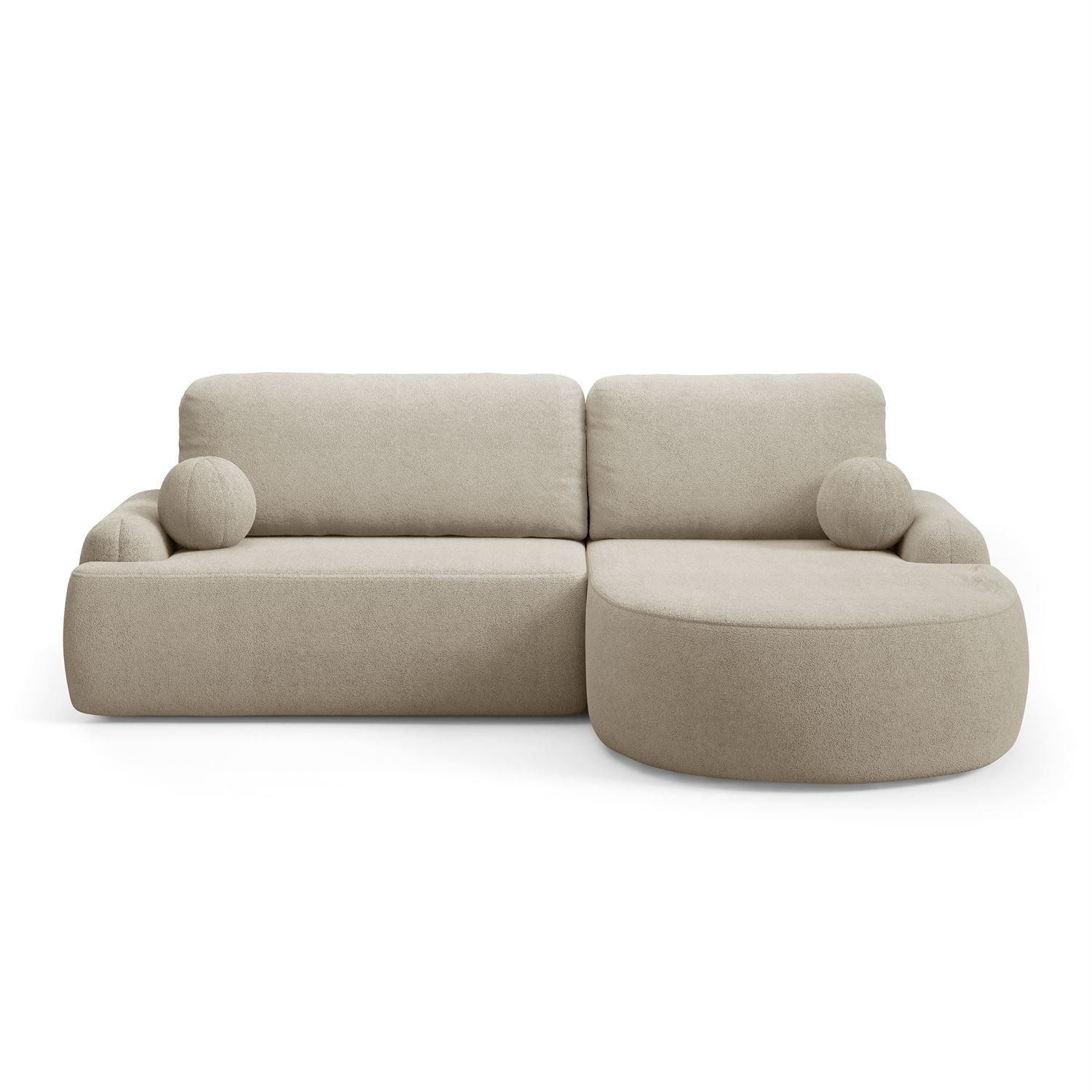 Lookway Ecksofa CLEO Rundes Ecksofa mit günstig online kaufen