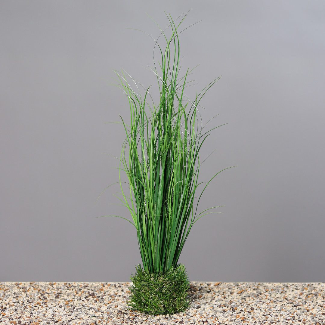 Kunstgras Kunstpflanze GRAS im GRAS. Grasbusch im Topf aus Gras ca 40cm., DPI