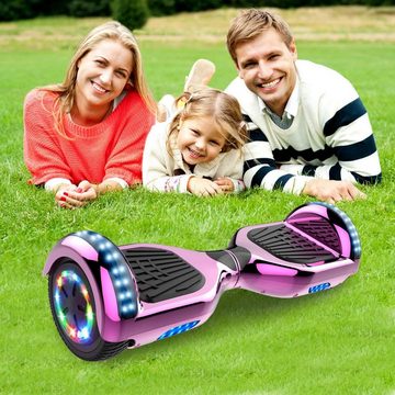 HITWAY Balance Scooter, Hoverboard BalanceScooter 6.5" mit LedLicht Bluetooth