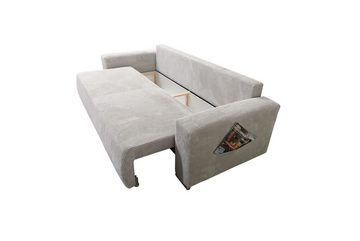 Küchen-Preisbombe Sofa Sofa Couch Schlafsofa Wohnlandschaft Schlaffunktion 3-Sitzer Lincoln Cord Bezug, Sofa mit Schlaffunktion