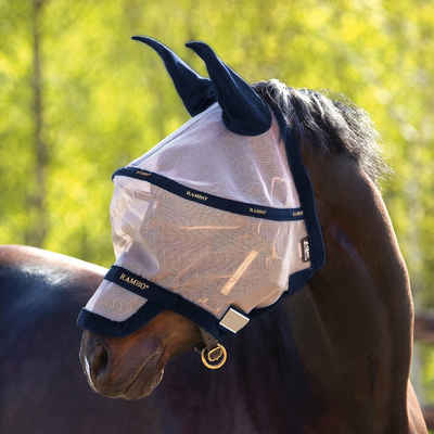 Horseware Fliegenmasken Horseware Rambo Plus Fly Mask Untreated