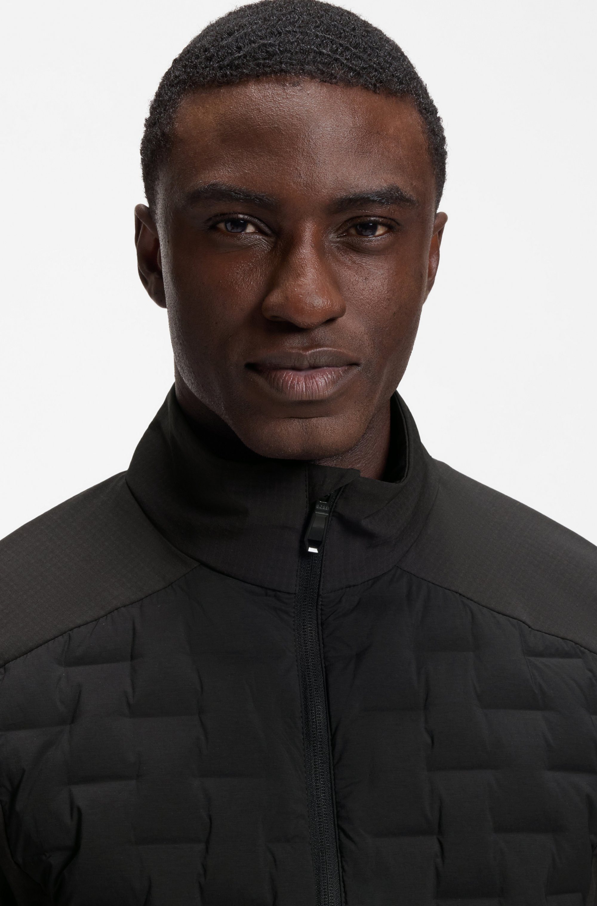 BOSS GREEN Hybridjacke T-DownHybrid HD2 aus Bi-Stretch-Material, gefüttert