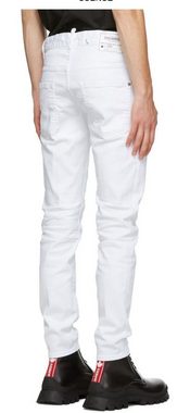 Dsquared2 5-Pocket-Jeans Dsquared² JEANS SKATER ICONIC WHITE NY HOSE DENIM PANTS 5 POCKET T