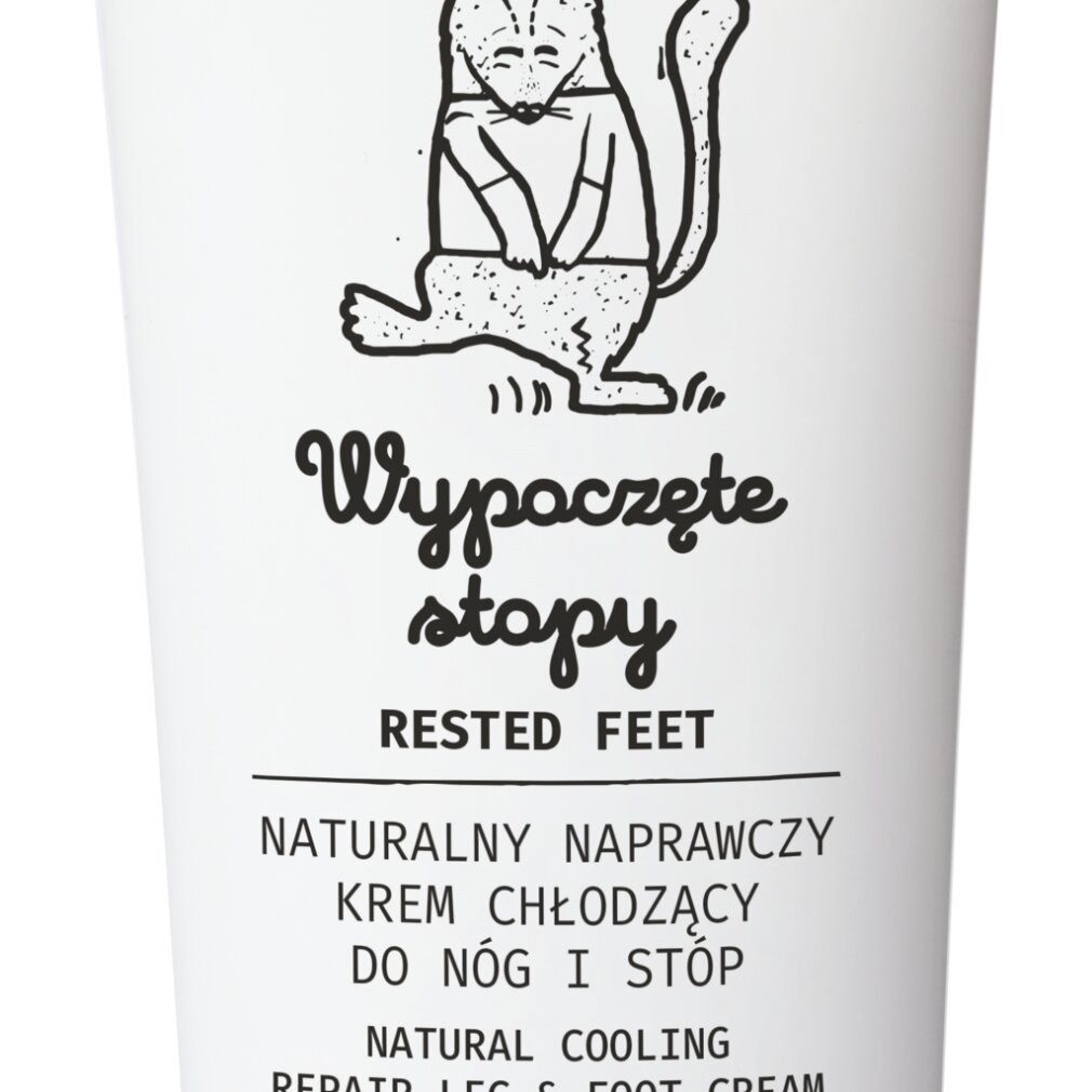 YOPE Fußcreme Natural Restorative Cooling Foot and Leg Cream Ausgeruhte Füße