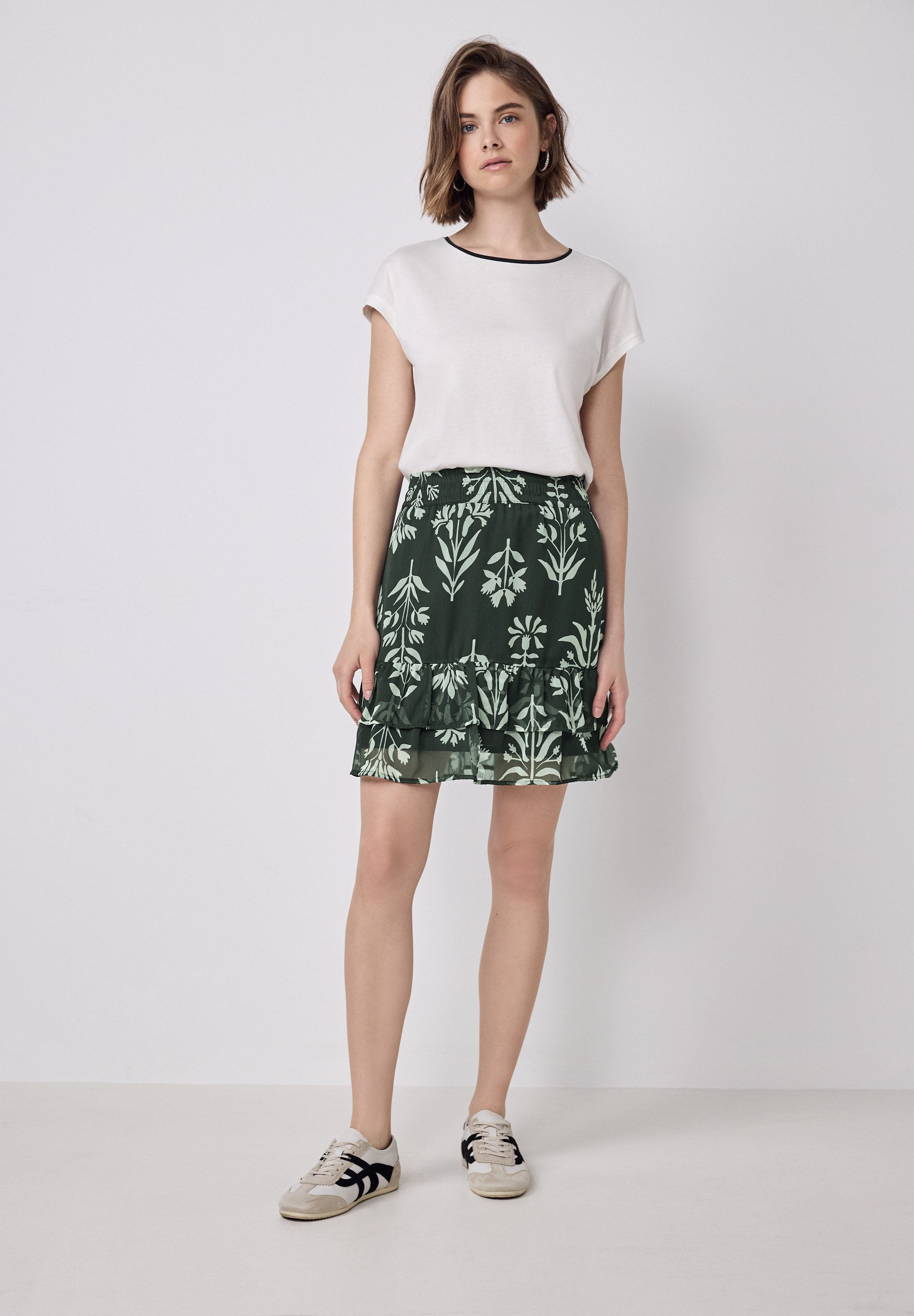 STREET ONE STUDIO Sommerrock mit allover Blumenprint