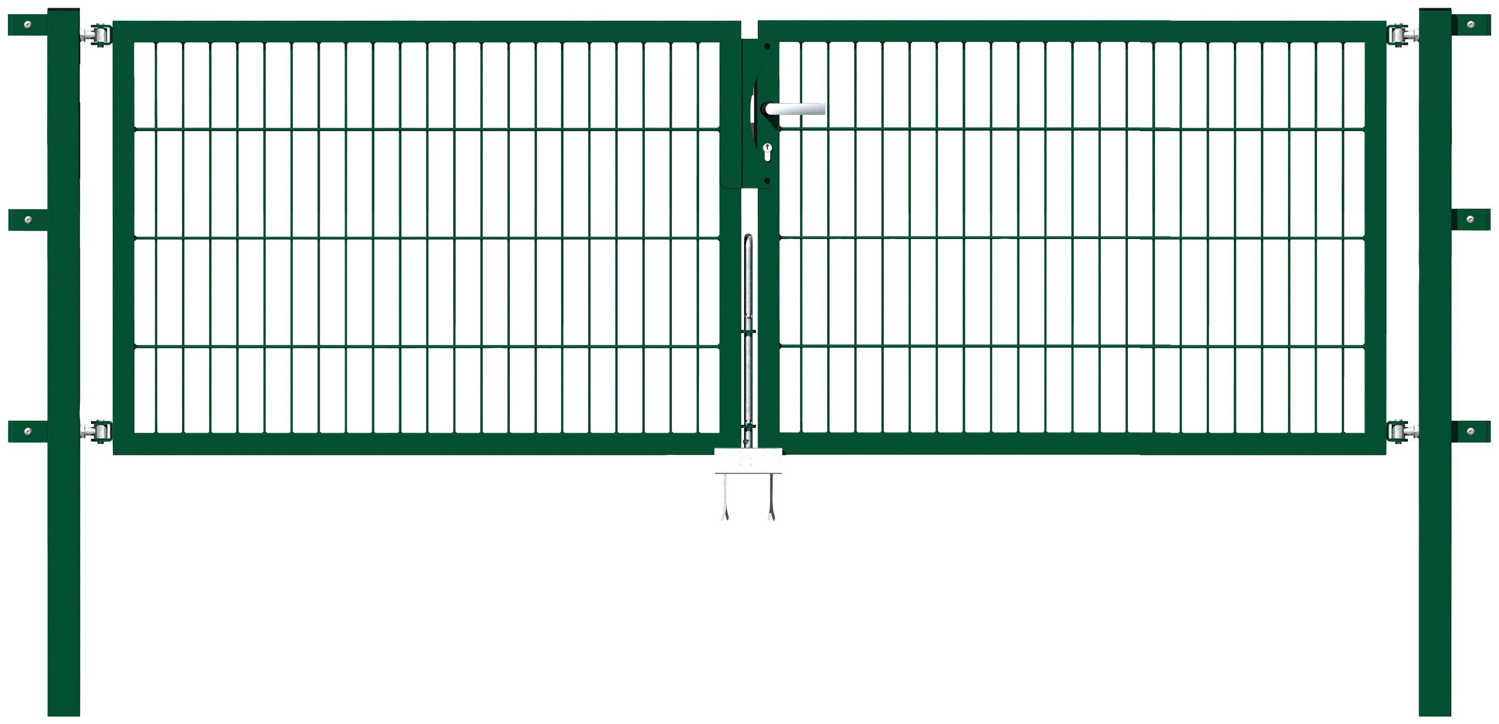 Alberts Zaundoppeltür Flexo, 250 cm Breite, in versch. Höhen