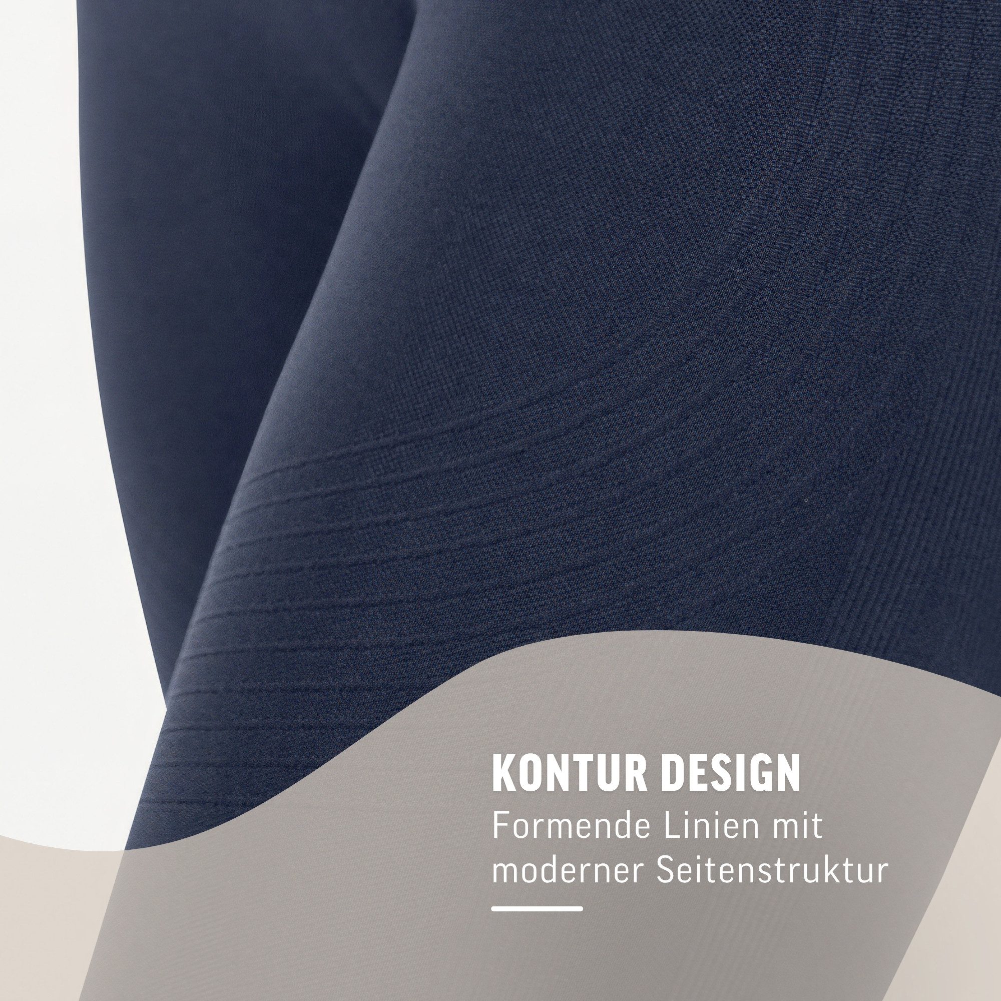Leggings Vonda, Scrunch Sporthose Damen, Shaped Fit, Seamless, Gym & Yoga