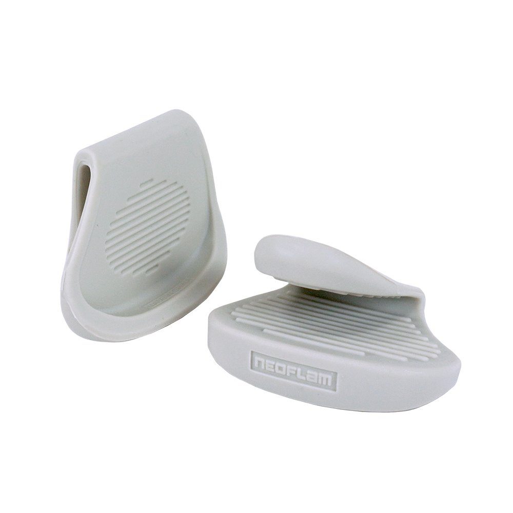NEOFLAM® Topflappen Silikon-Griff Set, 2 tlg., (2-tlg), Hitzebeständig, Spü günstig online kaufen