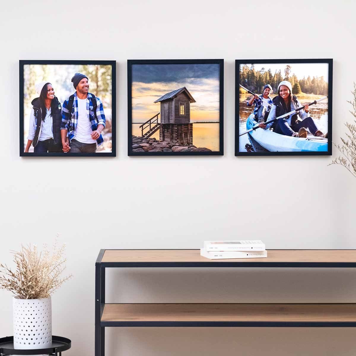 PHOTOLINI Bilderrahmen 3er Set, stabiles MDF-Holz, günstig online kaufen