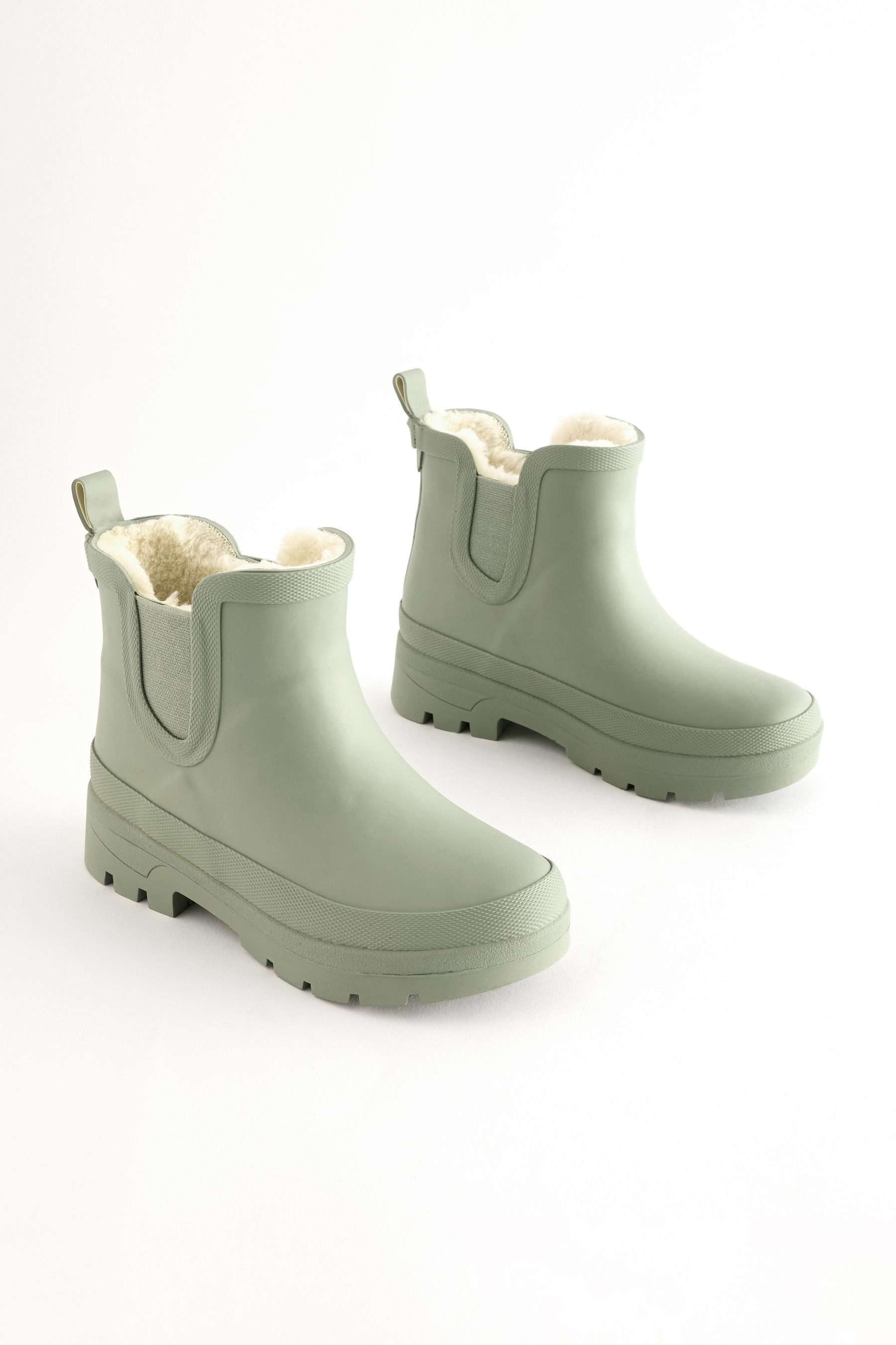 Next Warm gefütterte Chelsea-Gummistiefel Gummistiefel (1-tlg) günstig online kaufen