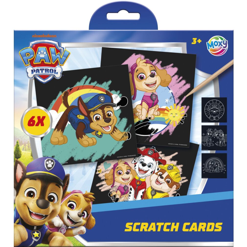 Creative Craft Group Spiel Paw Patrol Team scratch Bildkratzer Set