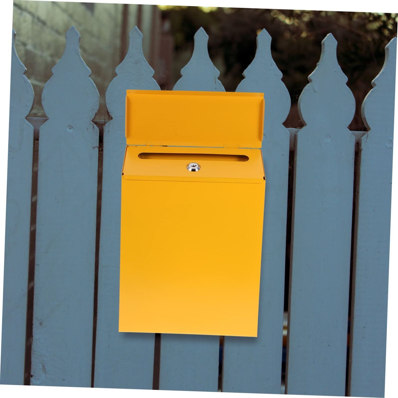 GarveeMore Standbriefkasten Briefkasten mit Schlüsselschloss, Metall günstig online kaufen
