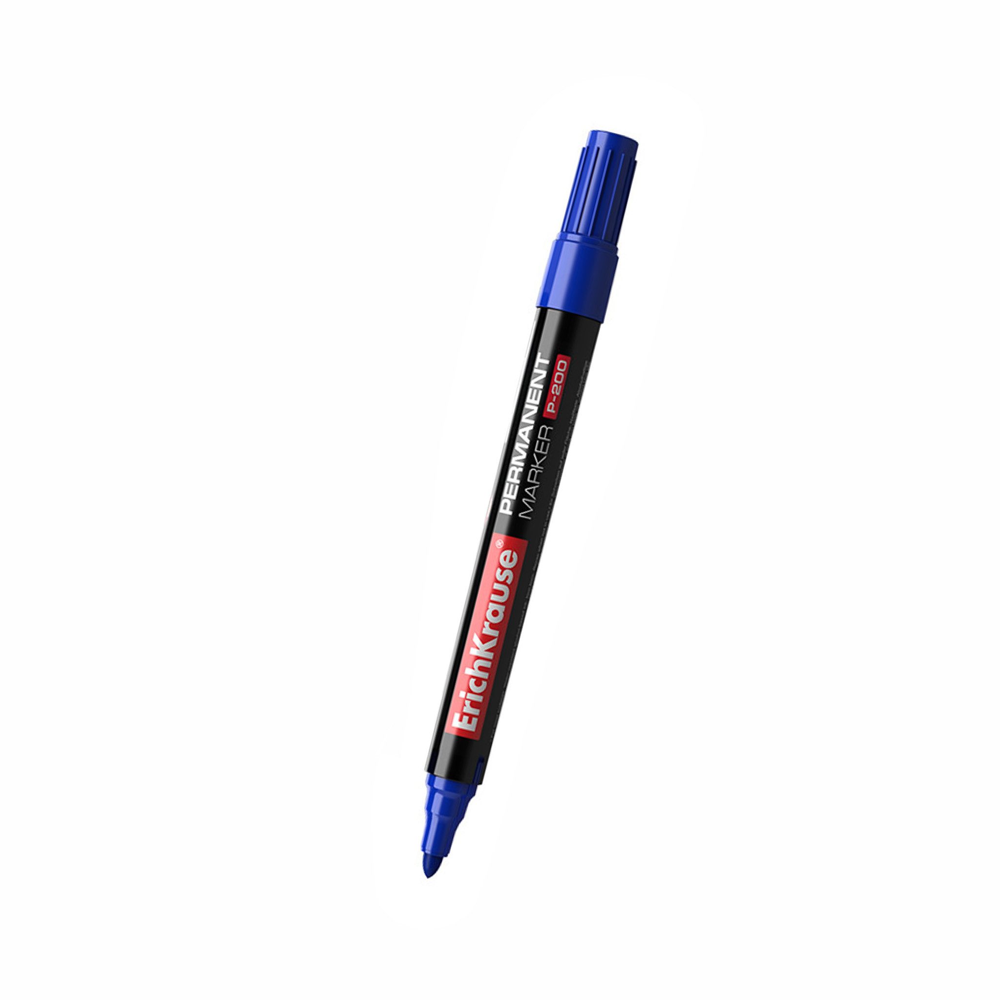 Erich Krause Marker, Permanent Marker P-200 wasserfest 0,8-2mm Blau 1 Stück