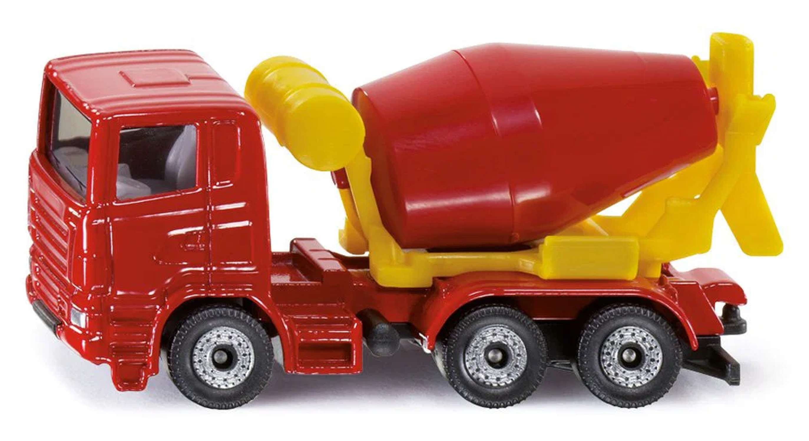 Siku Spielzeug-Auto Betonmischer mit beweglichen Teilen, Bewegliche Teile