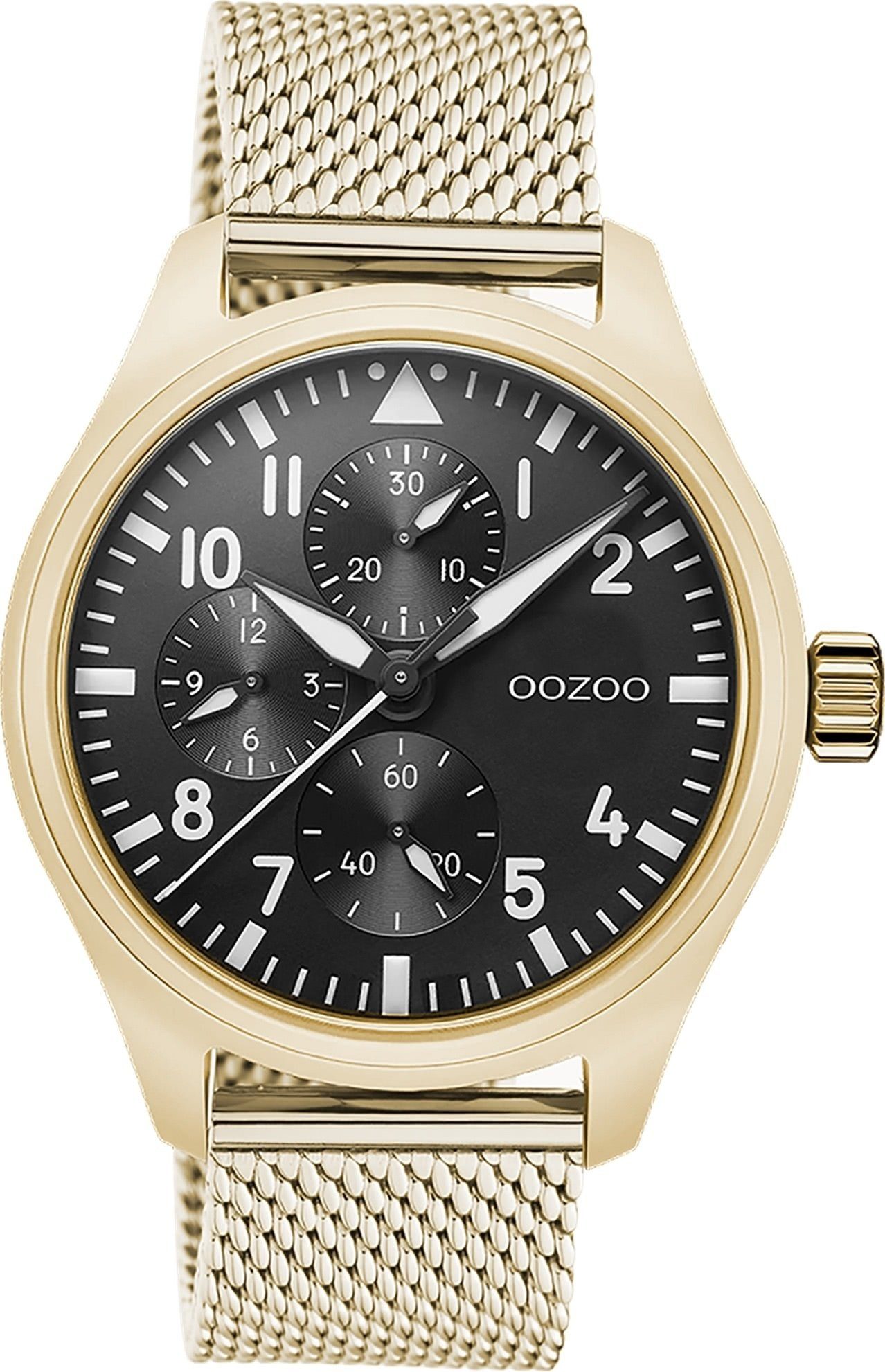 Quarzuhr Oozoo Herren Armbanduhr Timepieces