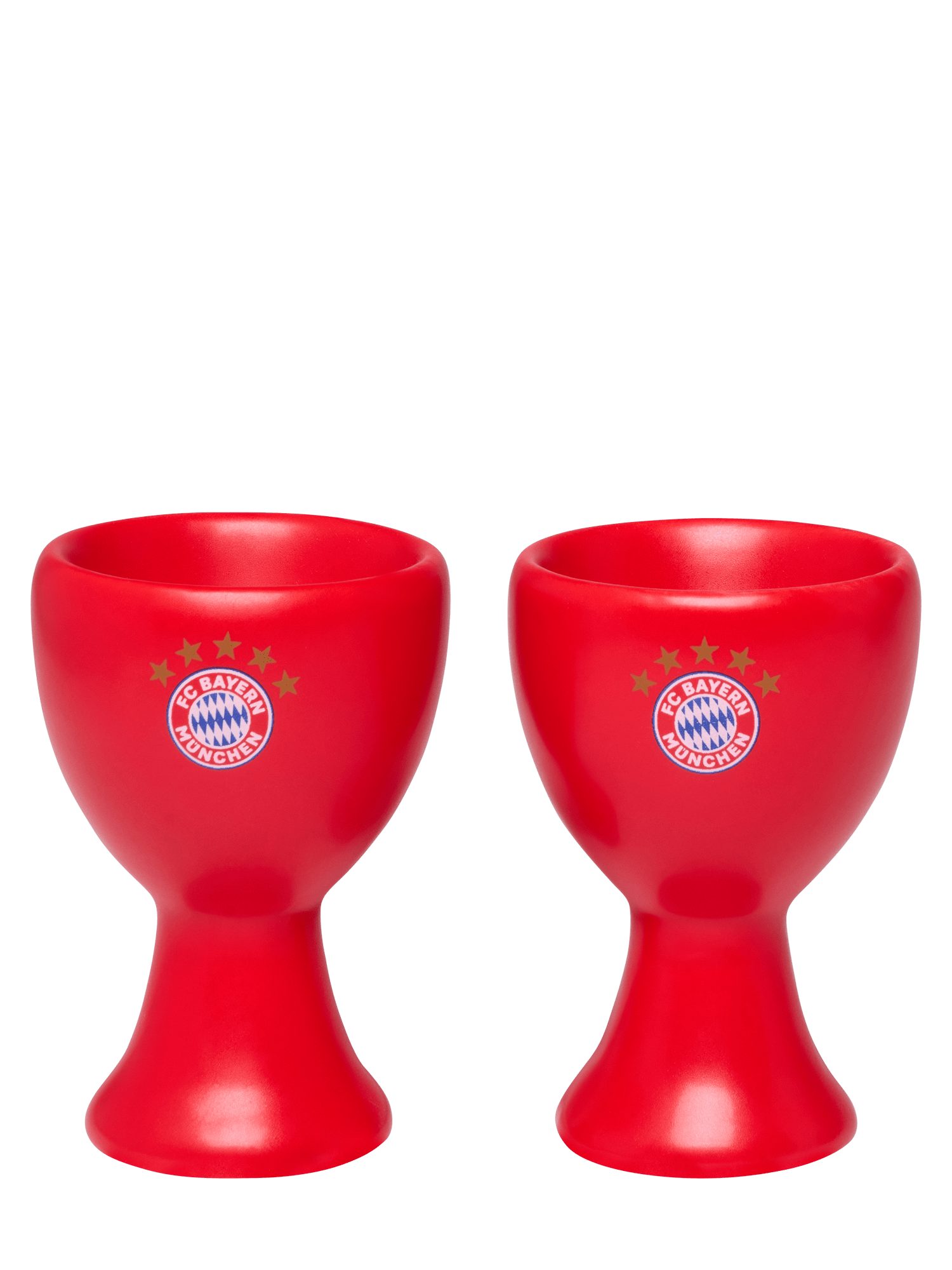 FC Bayern München Eierbecher FC Bayern München Eierbecher I Eierablage I Keramik I 2er-Set I Rot