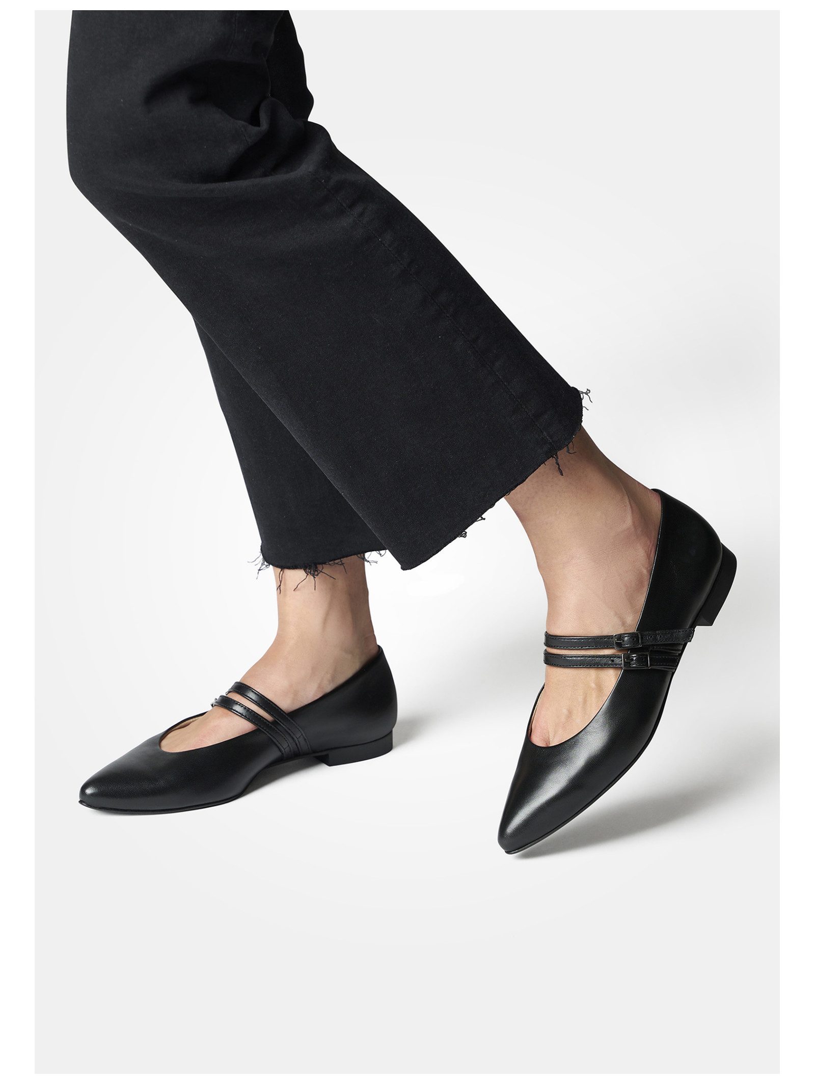 Paul Green Paul Green Ballerinas Glattleder Riemchenballerina günstig online kaufen