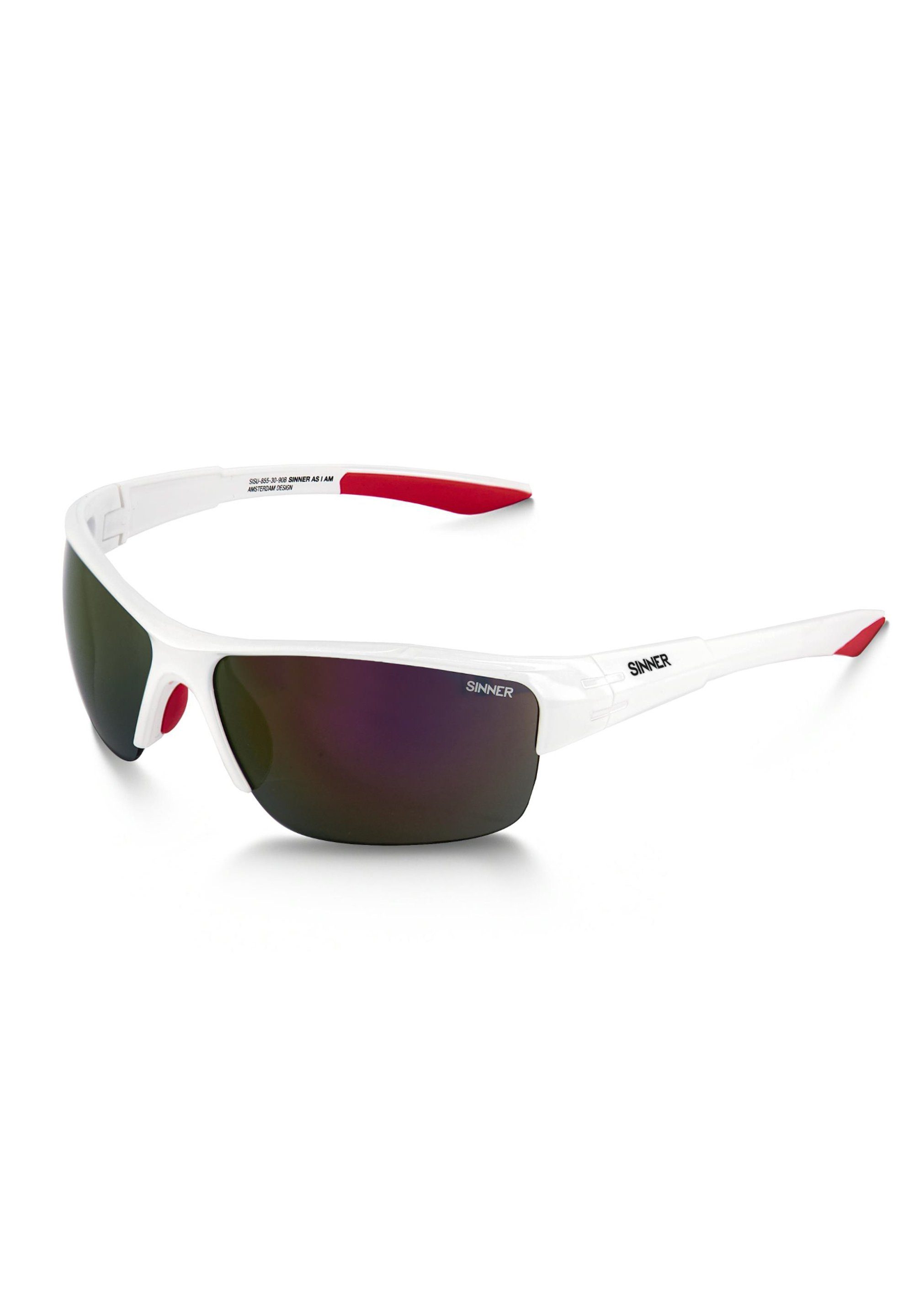 SINNER Sonnenbrille SINNER Reyes CX (Box) Sunglasses Kommt mit zusätzlichen Linsen weiß