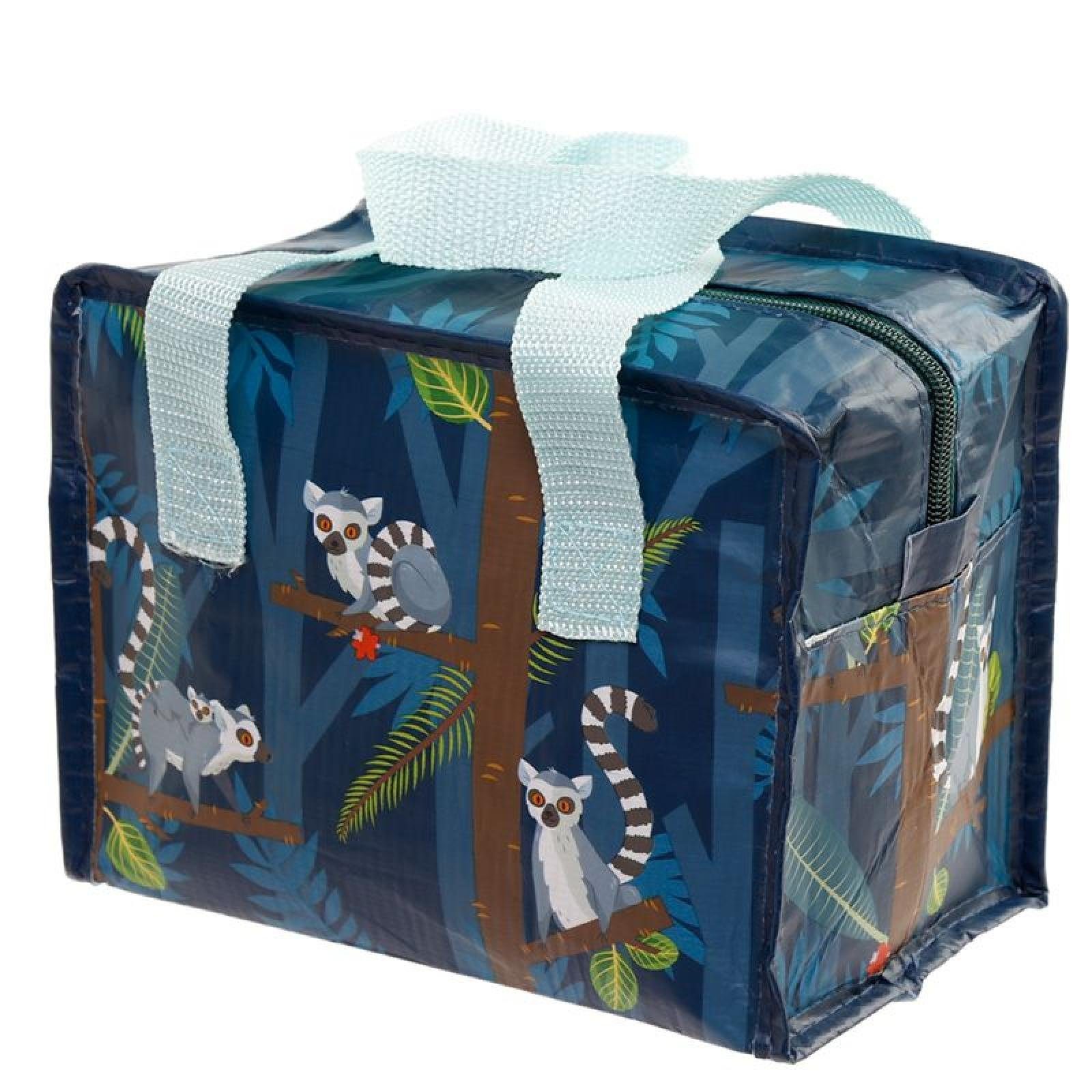 Puckator Kühltasche Lemur RPET wiederverwendbare Lunchtasche