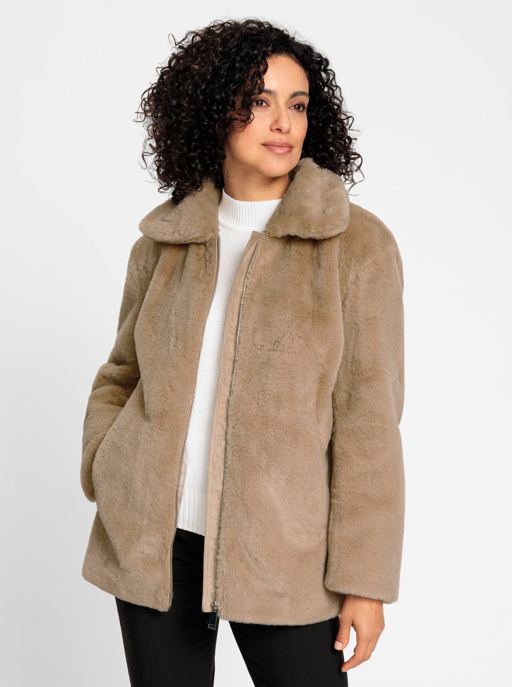 Witt Allwetterjacke Fellimitatjacke günstig online kaufen