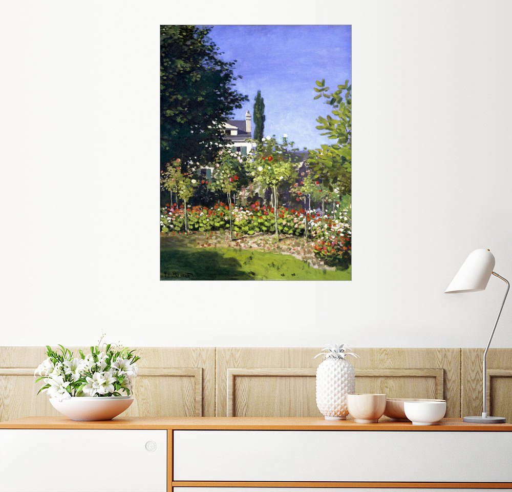Posterlounge Wandbild, Blühender Garten kaufen OTTO