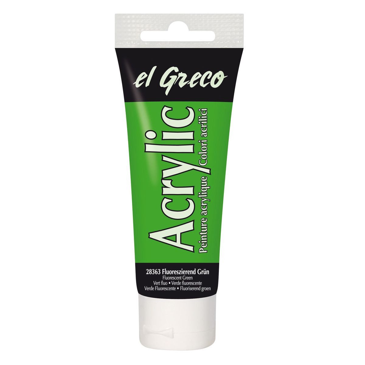 C. KREUL Acrylfarbe KREUL Acrylfarbe eL Greco grün fluoreszierend 75ml Tube