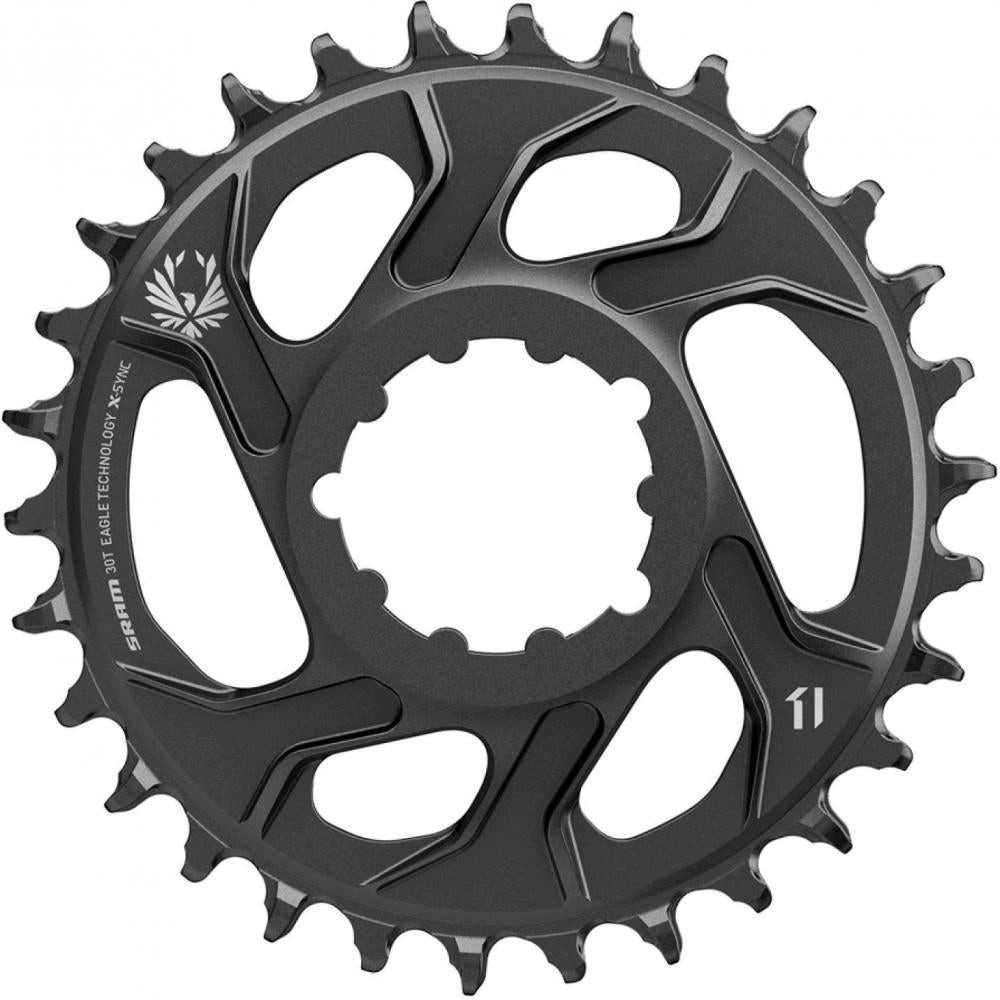 SRAM Kettenschaltung SRAM Kettenblatt X-Sync 2 Eagle 30T Cannondale AI -4 mm grau - präzise