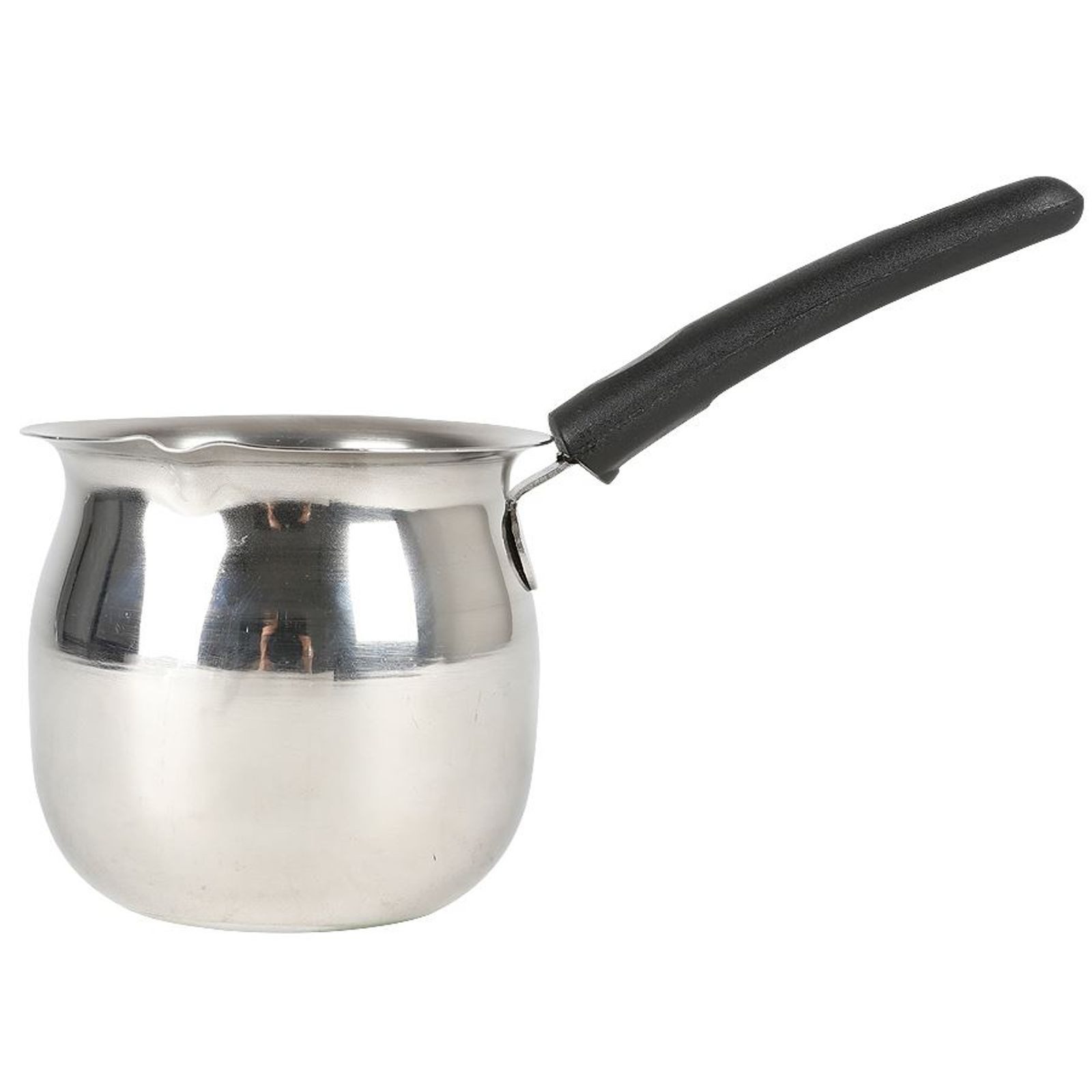 BURI Sahnekännchen Edelstahl Kännchen 450ml Milchaufschäumbecher Milchkanne Milchtopf Sch, 450 l