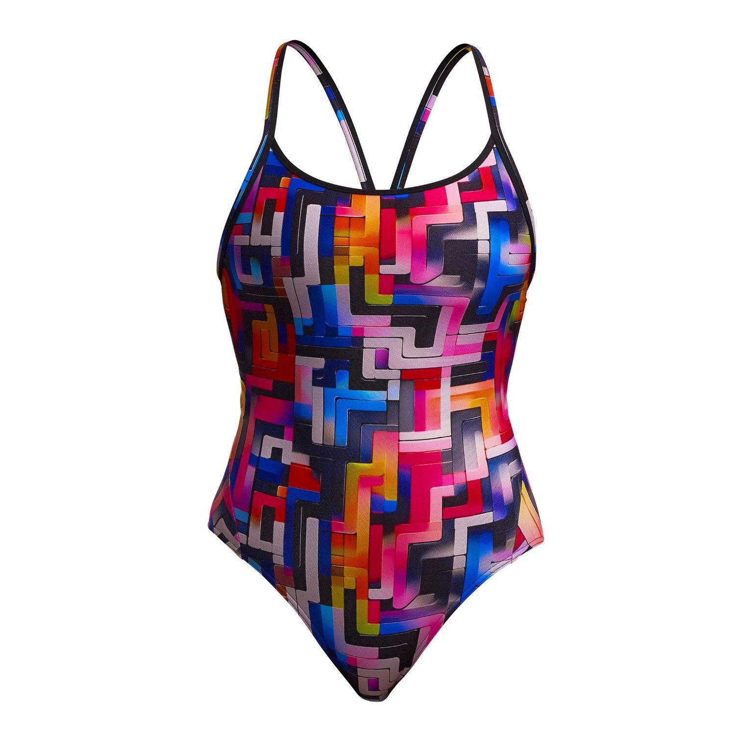 Funkita Badeanzug Badeanzug chlorresistent schnelltrocknend Bunt