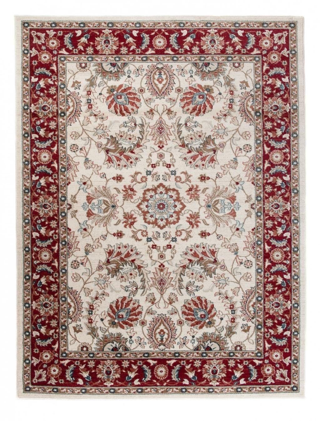 Teppich Creme, Oriente Orient Teppich - x Traditioneller Geeignet Rot Mazovia, cm, Wohnzimmerteppich für Pflegeleicht, 120 Orientteppich Fußbodenheizung, 170