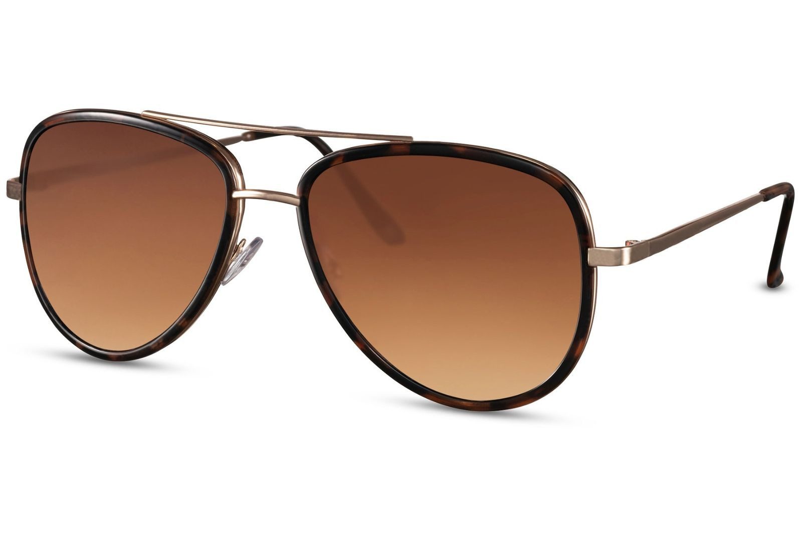 styleBREAKER Sonnenbrille Pilotenbrille Recycelt Hybrid Fliegerbrille (1-St)