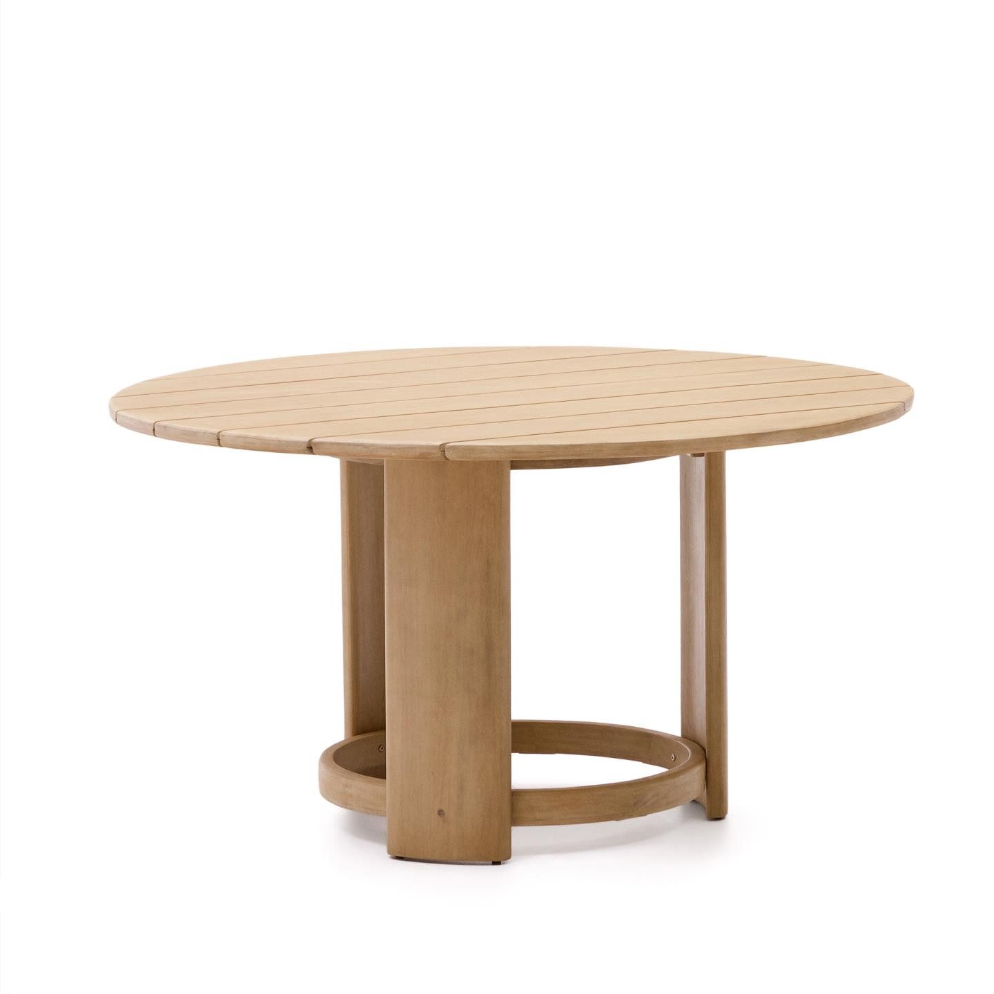 Natur24 Esstisch Runder Tisch Xoriguer 140 x 76 x 140 cm Eukalyptus