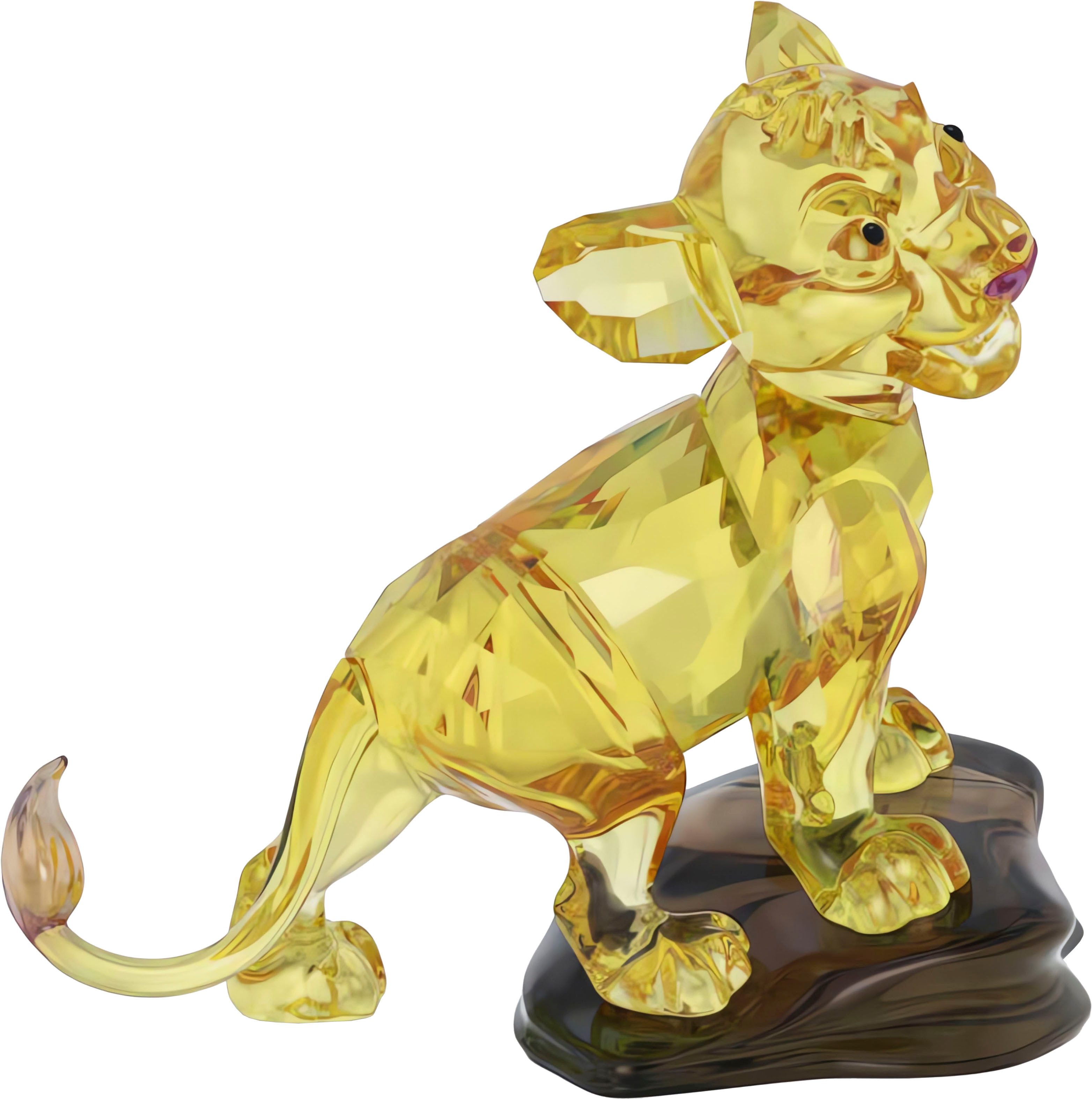 Swarovski Dekofigur Kristallfigur Sammelfigur The Lion King Simba (1 St), S günstig online kaufen