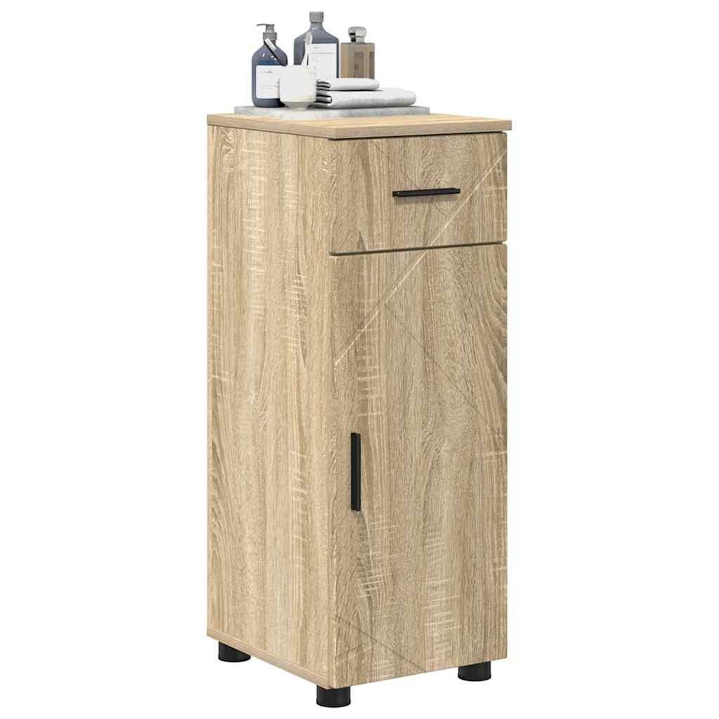 vidaXL Badezimmerspiegelschrank Badezimmer Schrank Sonoma-Eiche 30 günstig online kaufen