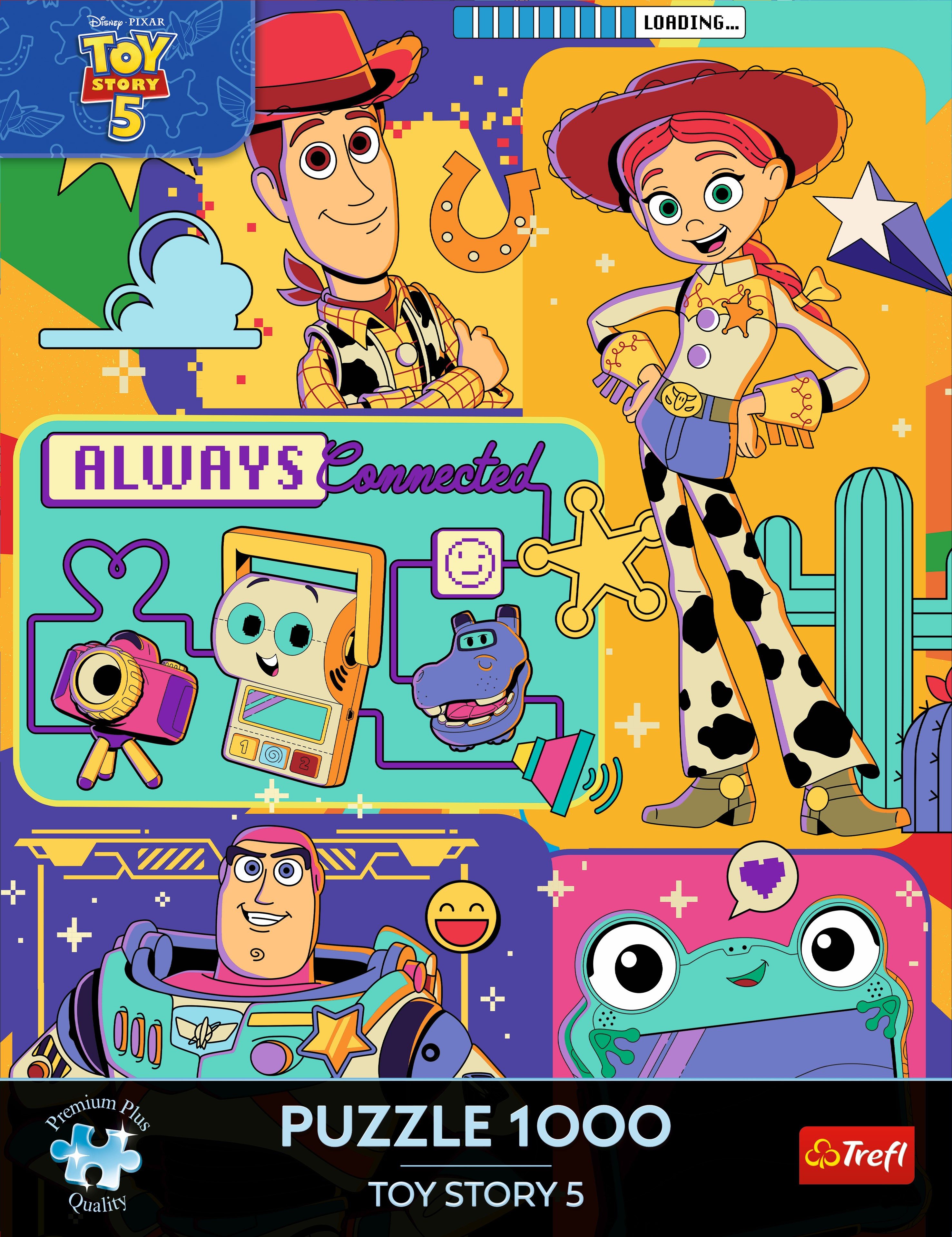 Trefl Puzzle Trefl, Toy Story 5, 1000 Teile Premium Plus Puzzle, 1000 Puzzleteile