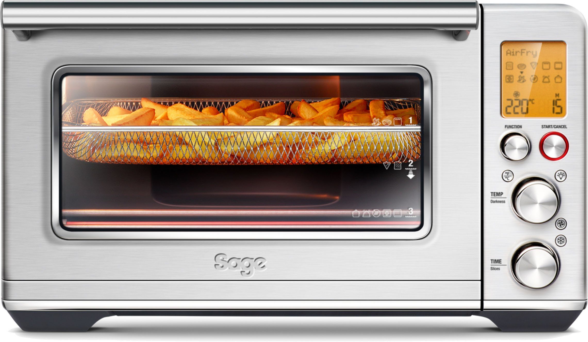 SOV860BSS the Minibackofen Fryer Sage Smart Oven Air