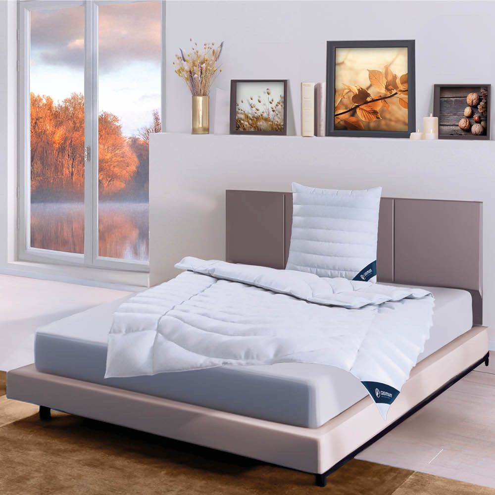 casimum Microfaserbettdecke COMFORT Faser Steppbettdecke, Bettdecke günstig online kaufen
