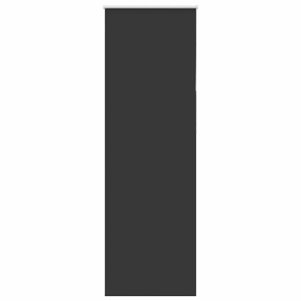 Rollo Verdunkelungsrollo Schwarz 75x230 cm Stoffbreite 70,7 cm, vidaXL