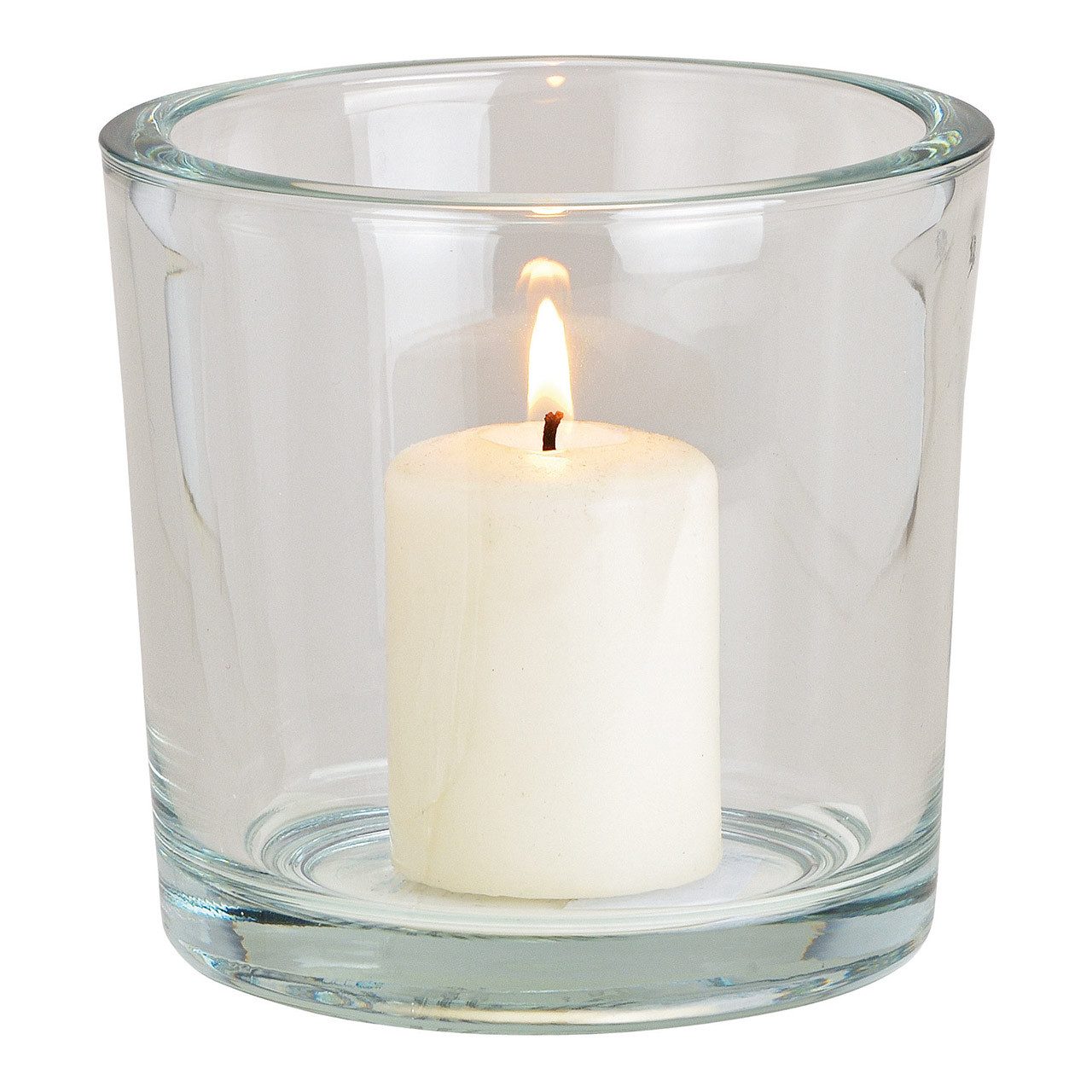 Wurm Windlicht Wurm, Windlicht klar aus Glas Transparent (B/H/T) 12x12x12cm, 10027289